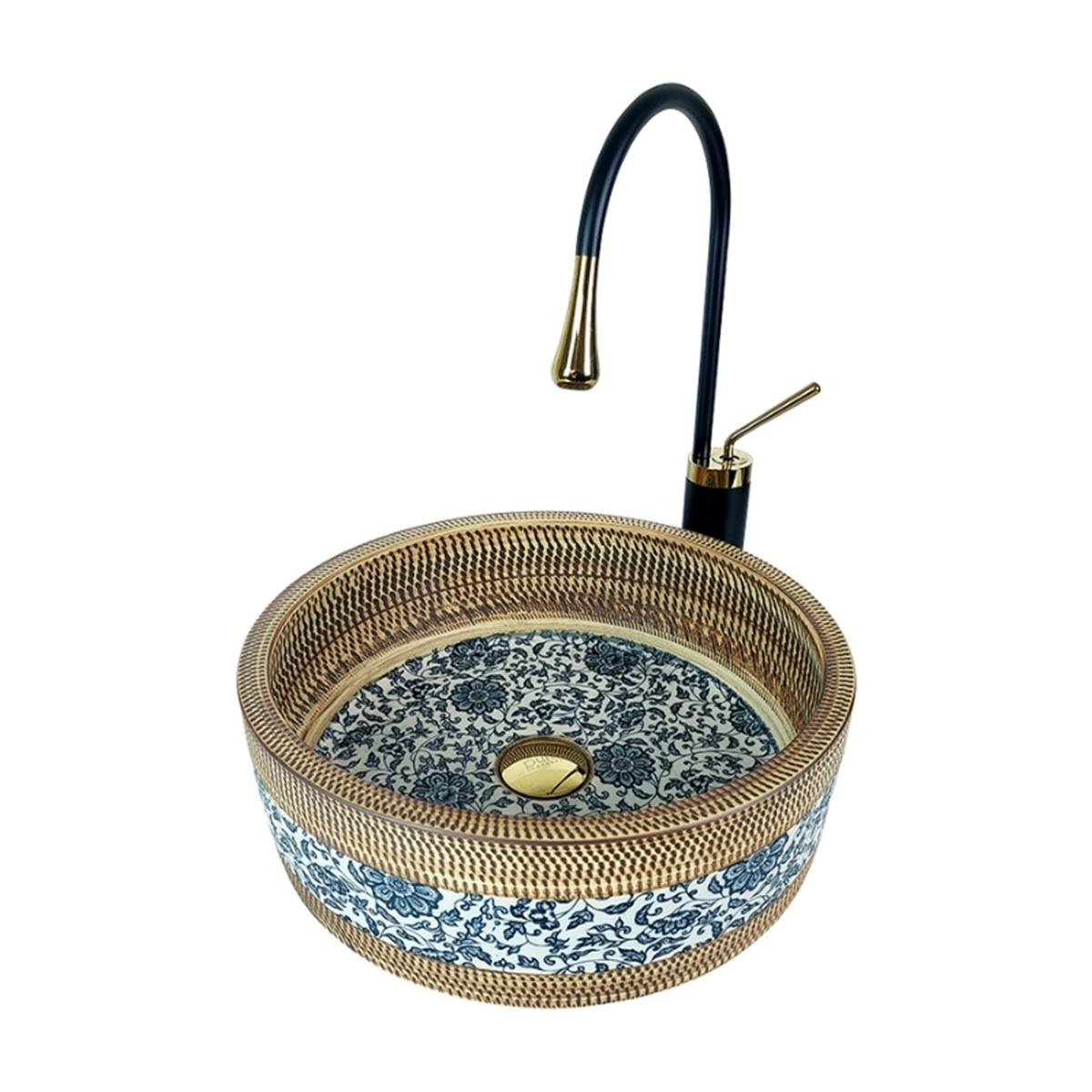 Pure Concept Edessa 42 cm Dekoratif Tezgah Üstü Çanak Lavabo