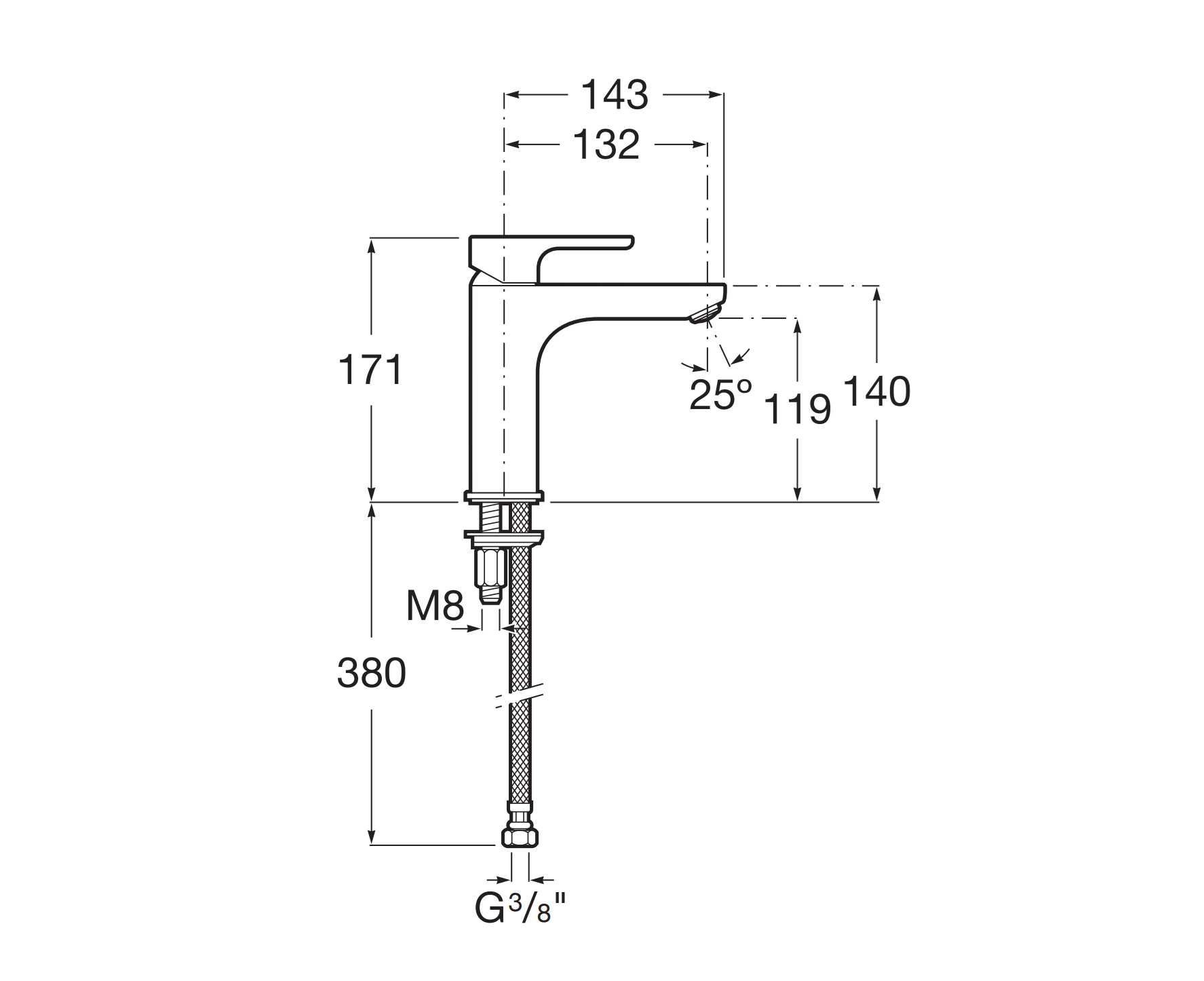 Roca L20 Mezzo Lavabo Bataryası