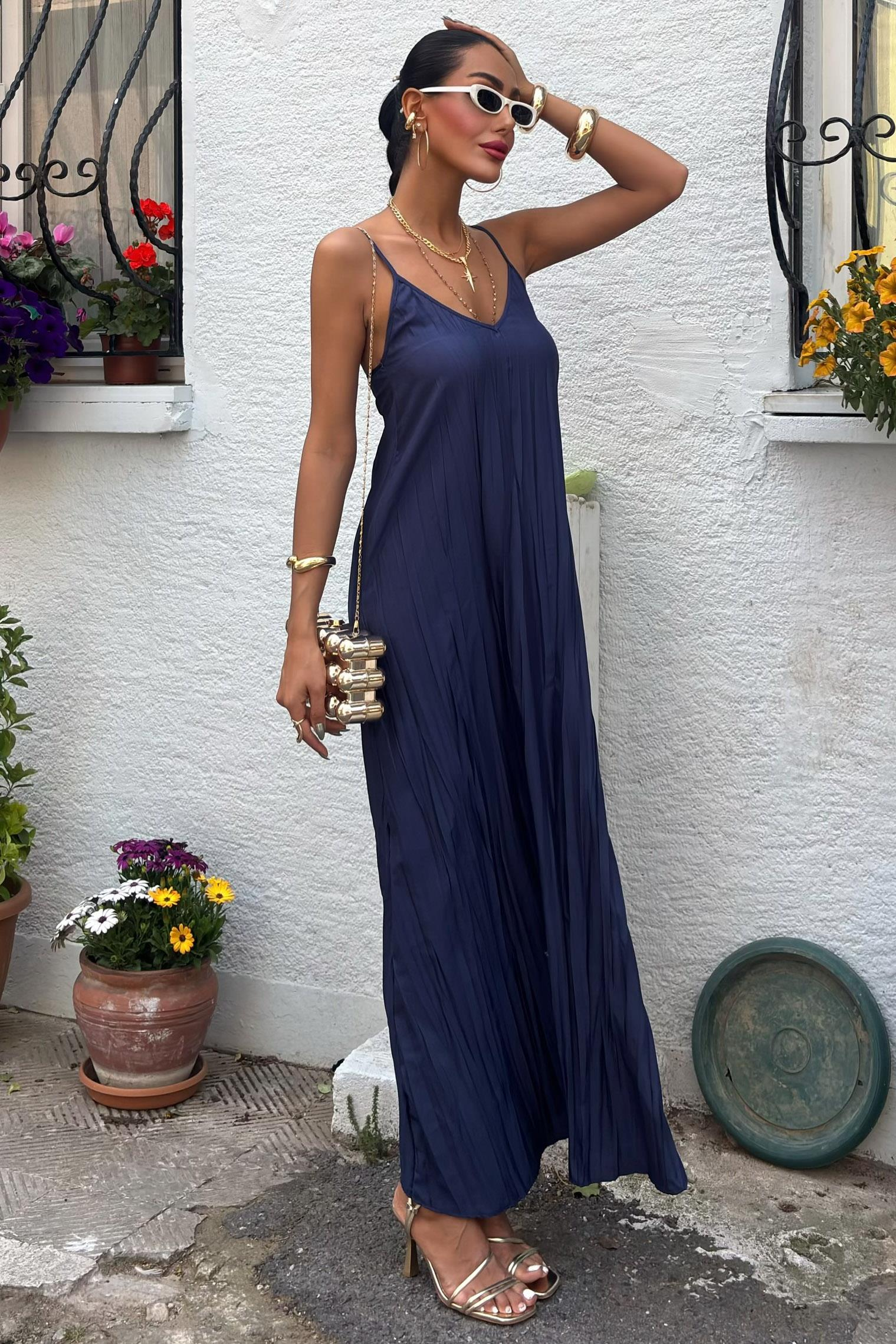 S5Y2900Strappy Maxi Length Krash Dress 2900