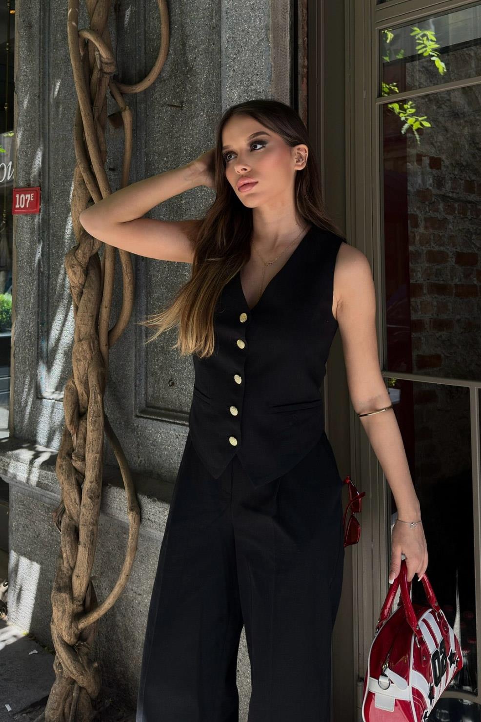 S4Y9753Barbara Yelek İkili Takım 9753-08