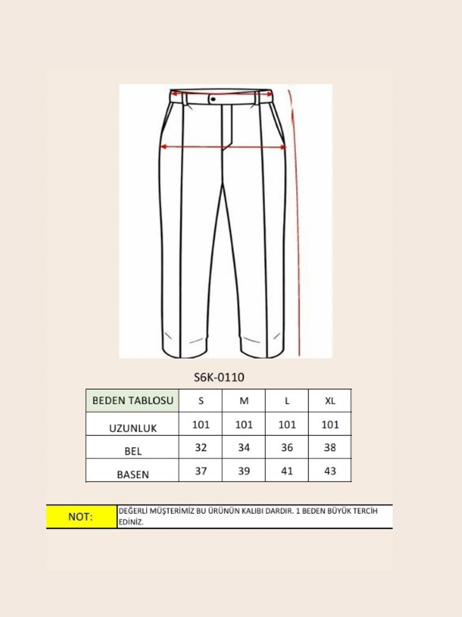 S6K0110MPBilek Yırtmaçlı Yüksek Bel Suni Deri Tayt Pantolon 0110