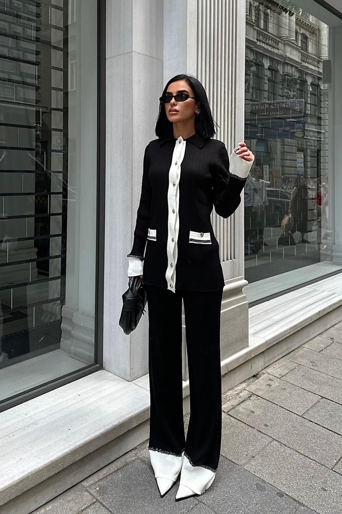 S5K9962Cornelia Corded Piping Suit 9962