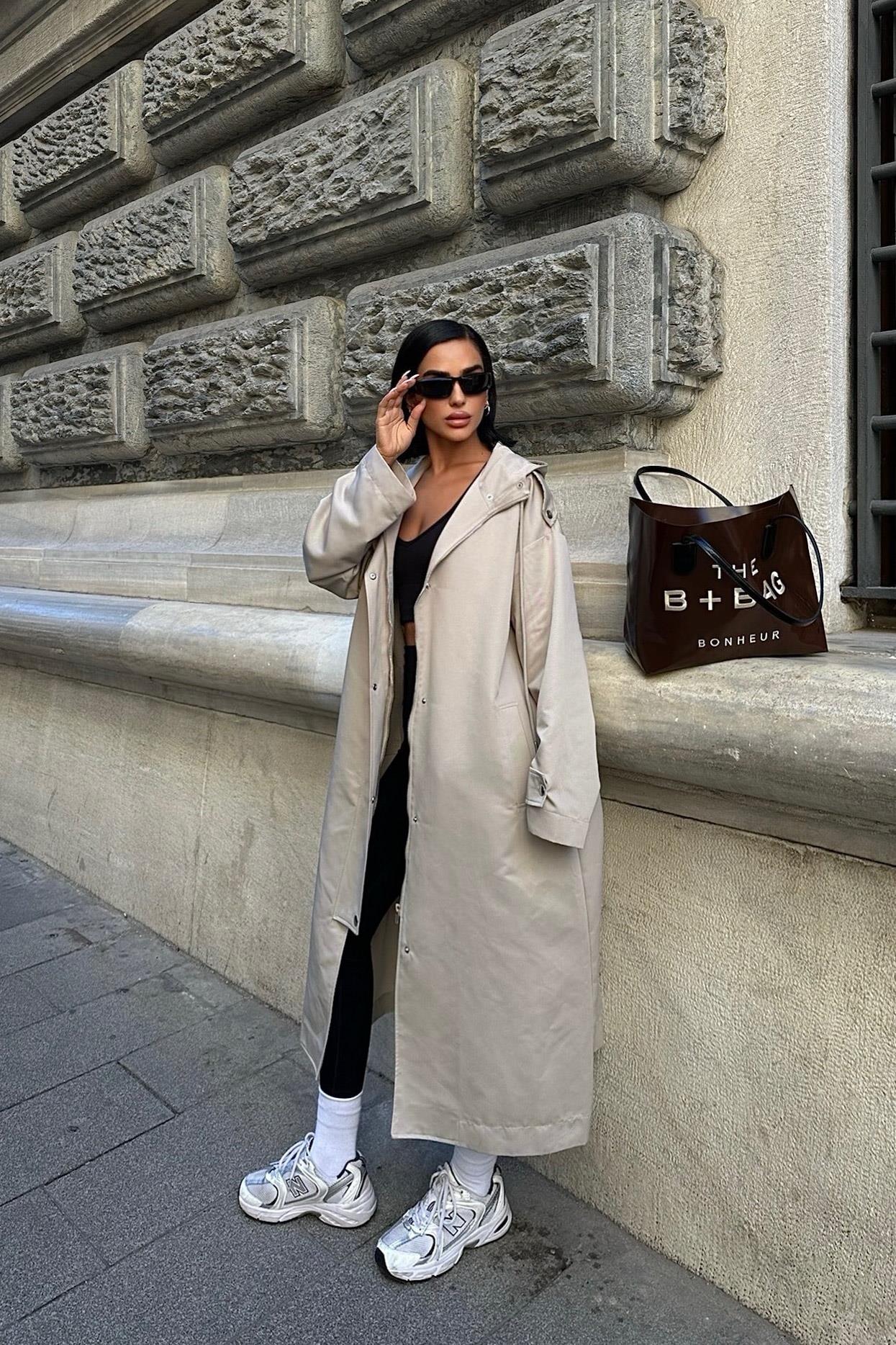 S5K7056Dennis Oversize Hooded Trench Coat 7056