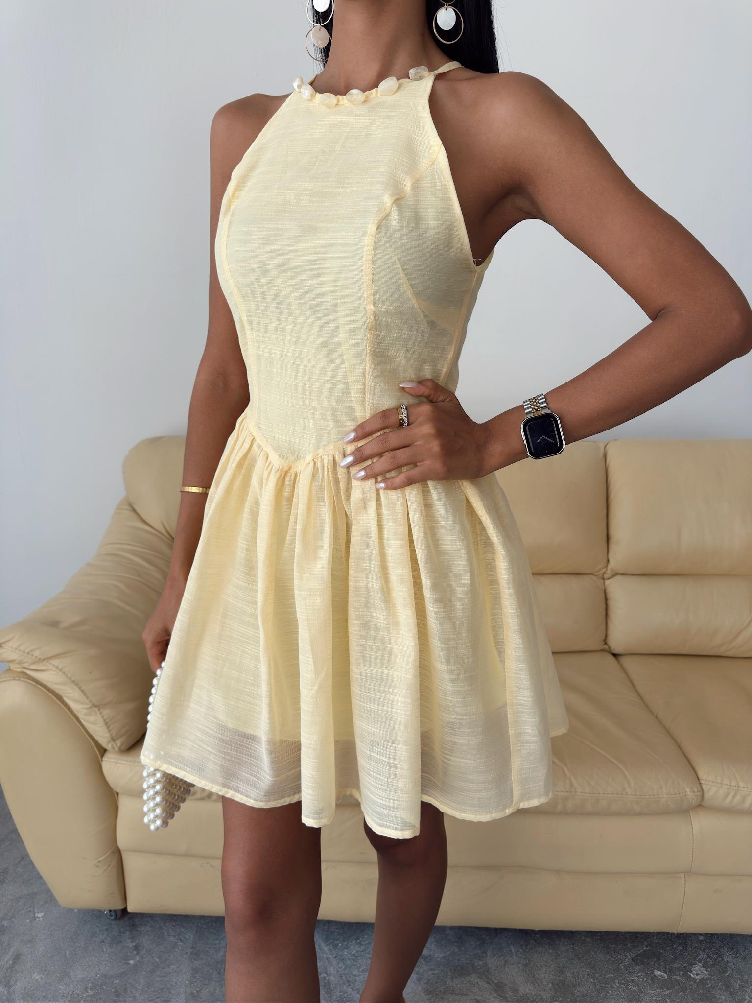 S5Y2908Galezzo Mini Elbise 2908