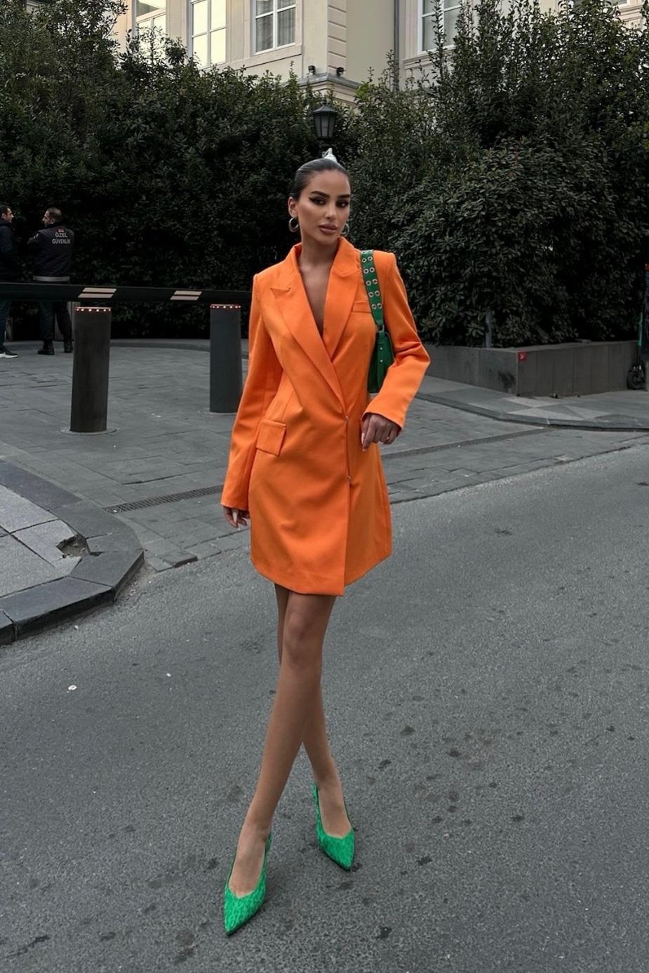 S2Y2200Georgina Blazer Elbise  2200-06