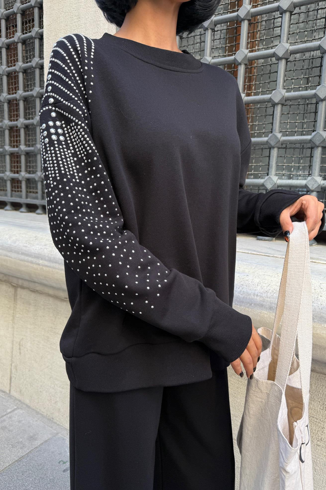 S5K9986Silver Stone Woven Oversize Suit 9986
