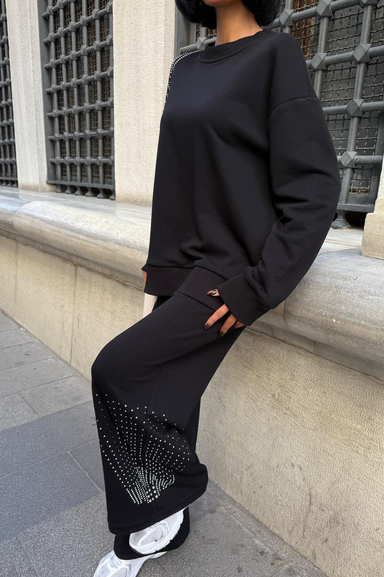 S5K9986Silver Stone Woven Oversize Suit 9986
