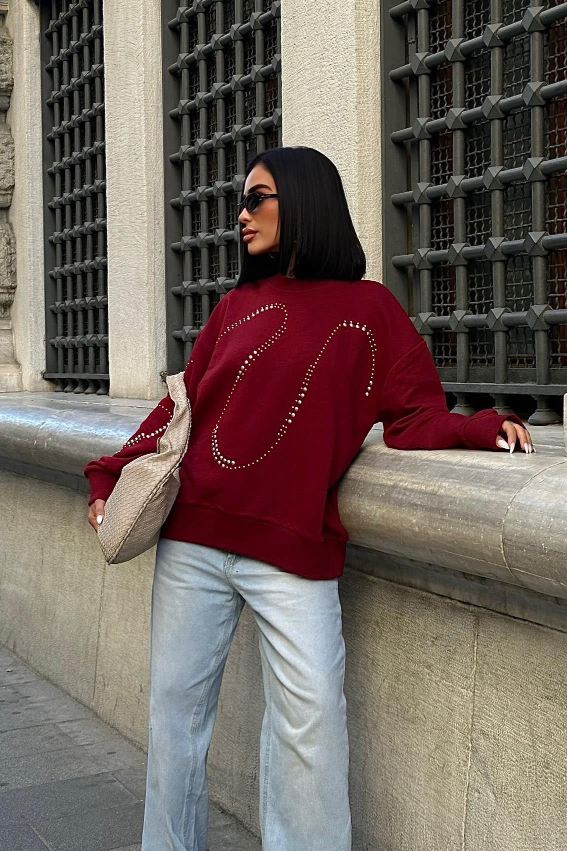 S5K8052Silver Stone Sweatshirt 8052