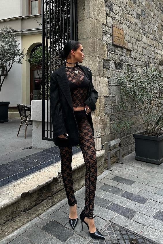 S4Y9752Janice Dantel Crop Takım 9752-08