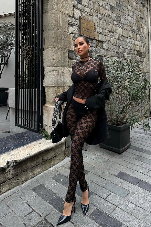 S4Y9752Janice Dantel Crop Takım 9752-08