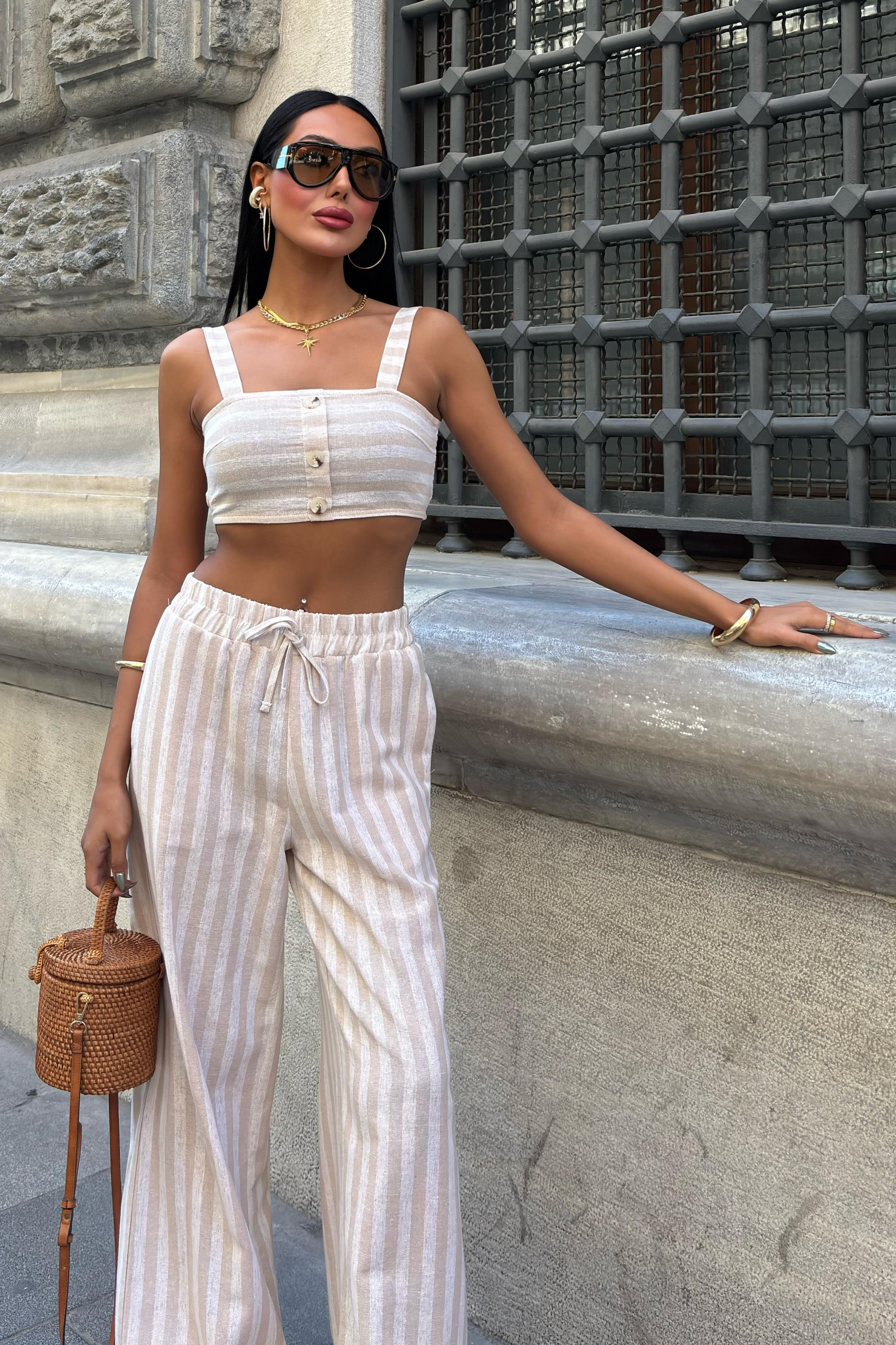 S5Y9803Karolina Keten Takım 9803-0025