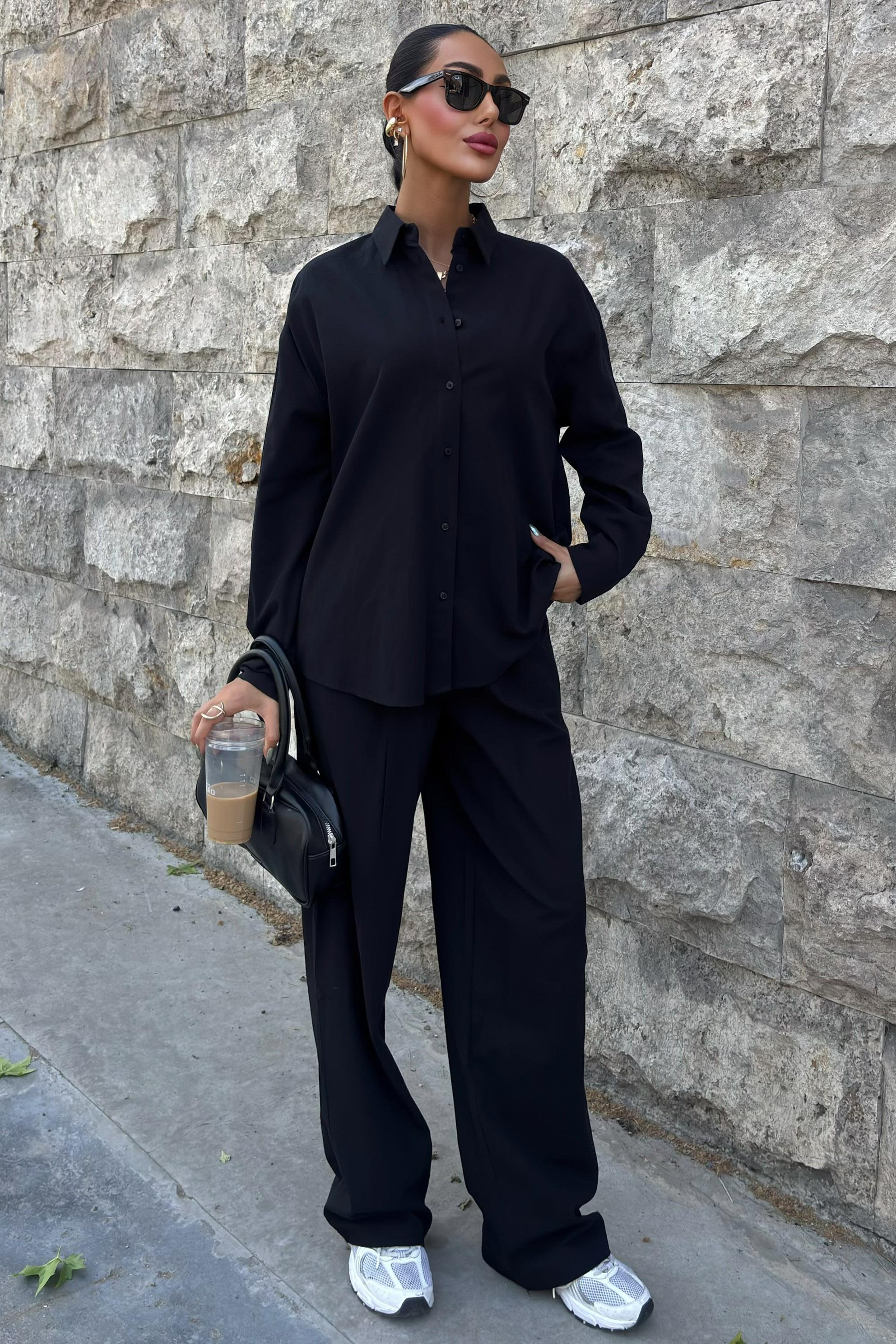 S4Y9766Larissa Çizgili Takım 9766