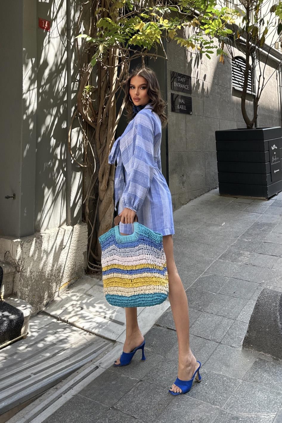 S4Y9810Mandy Keten Şort Takım 9810-0025