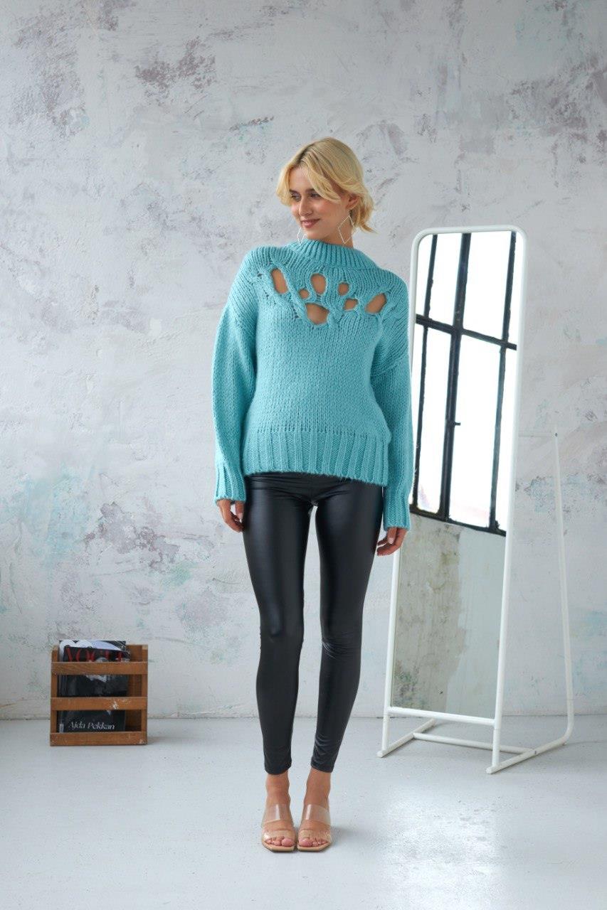 S4K1200Midred Cut Out Triko Kazak 1200-09