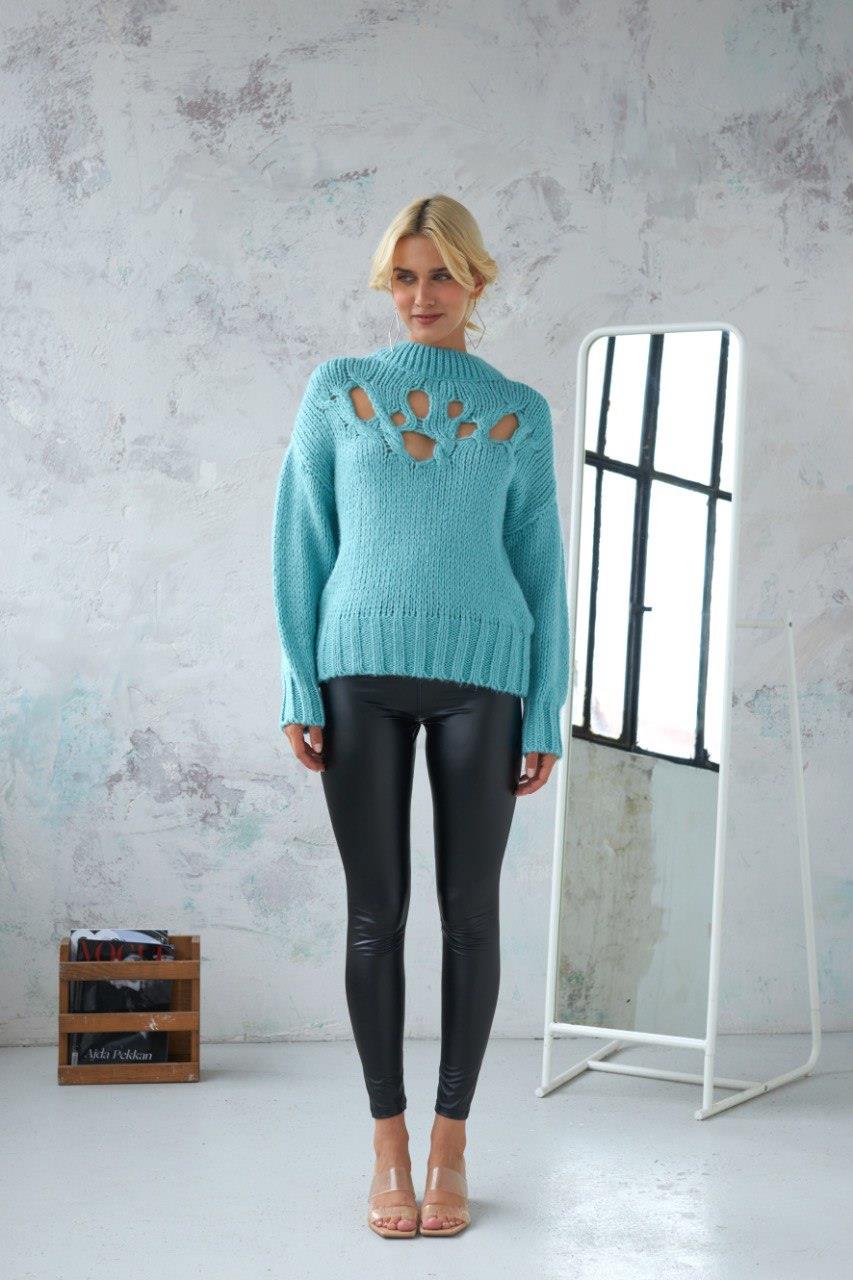 S4K1200Midred Cut Out Triko Kazak 1200-09
