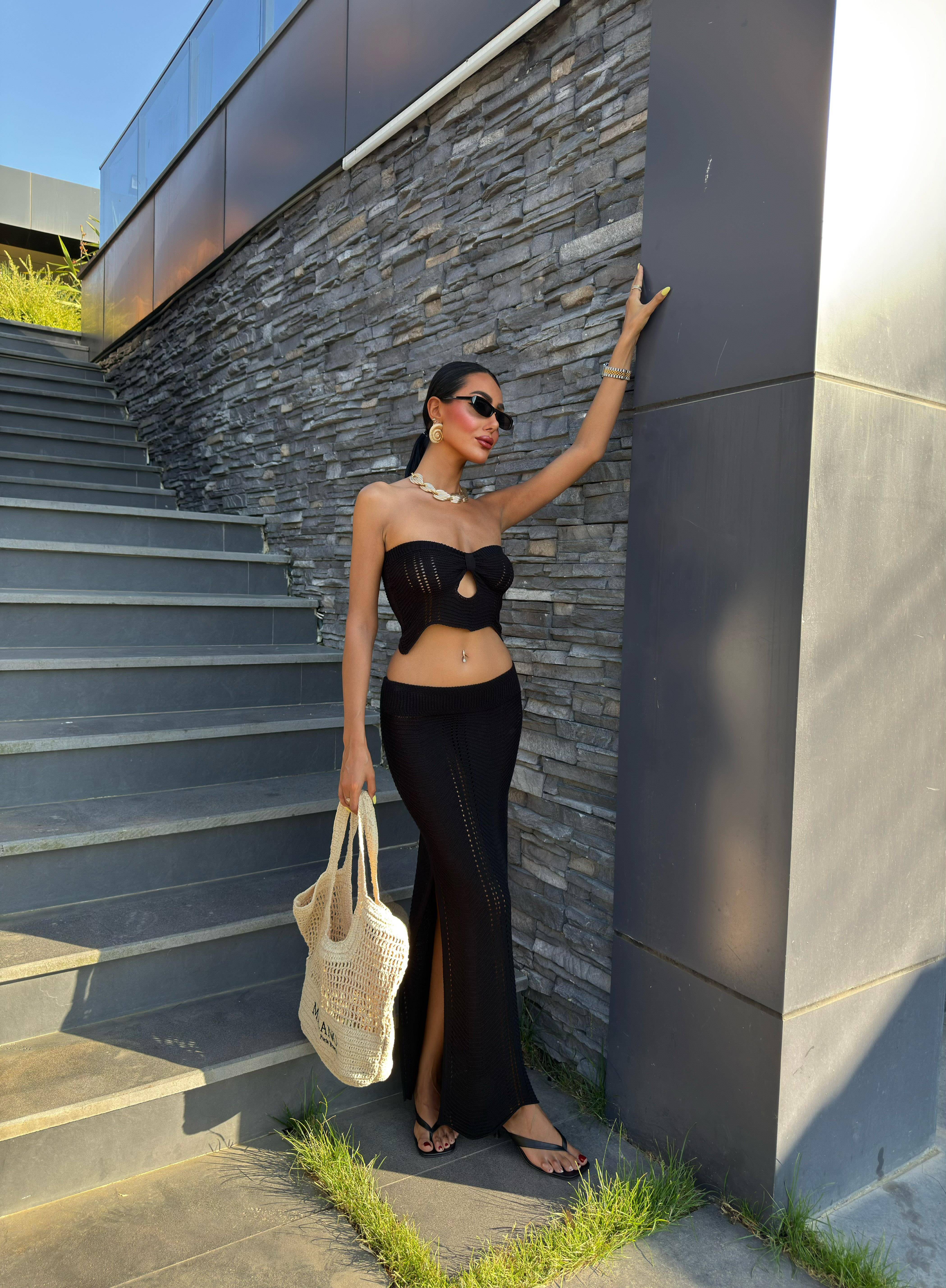 S4Y9839Mischa Cut Out Ajurlu Takım 9839