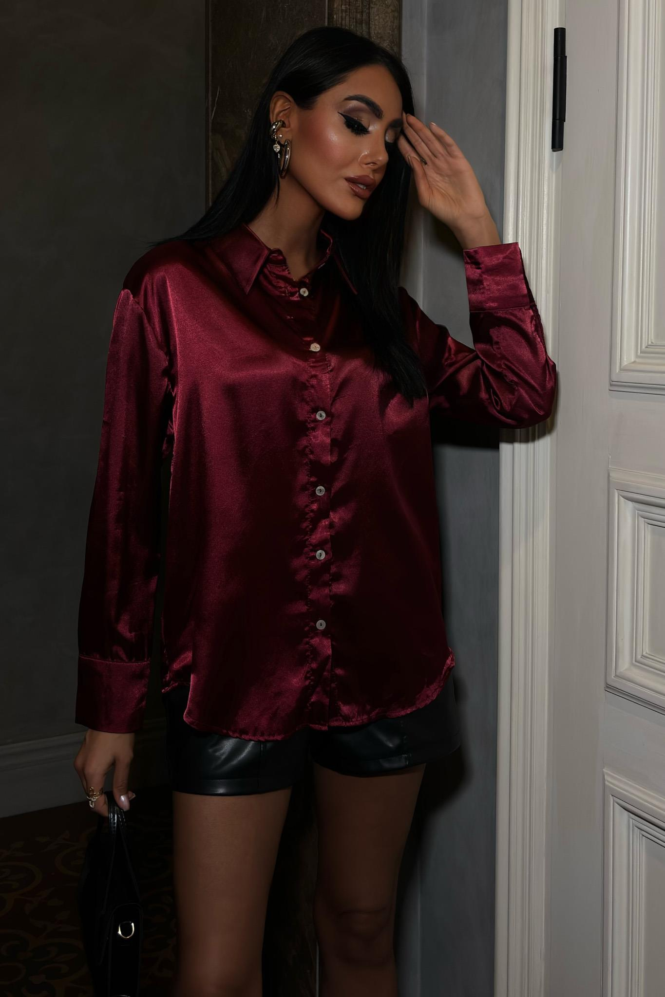 S5Y3438Premium Saten Gömlek 3438