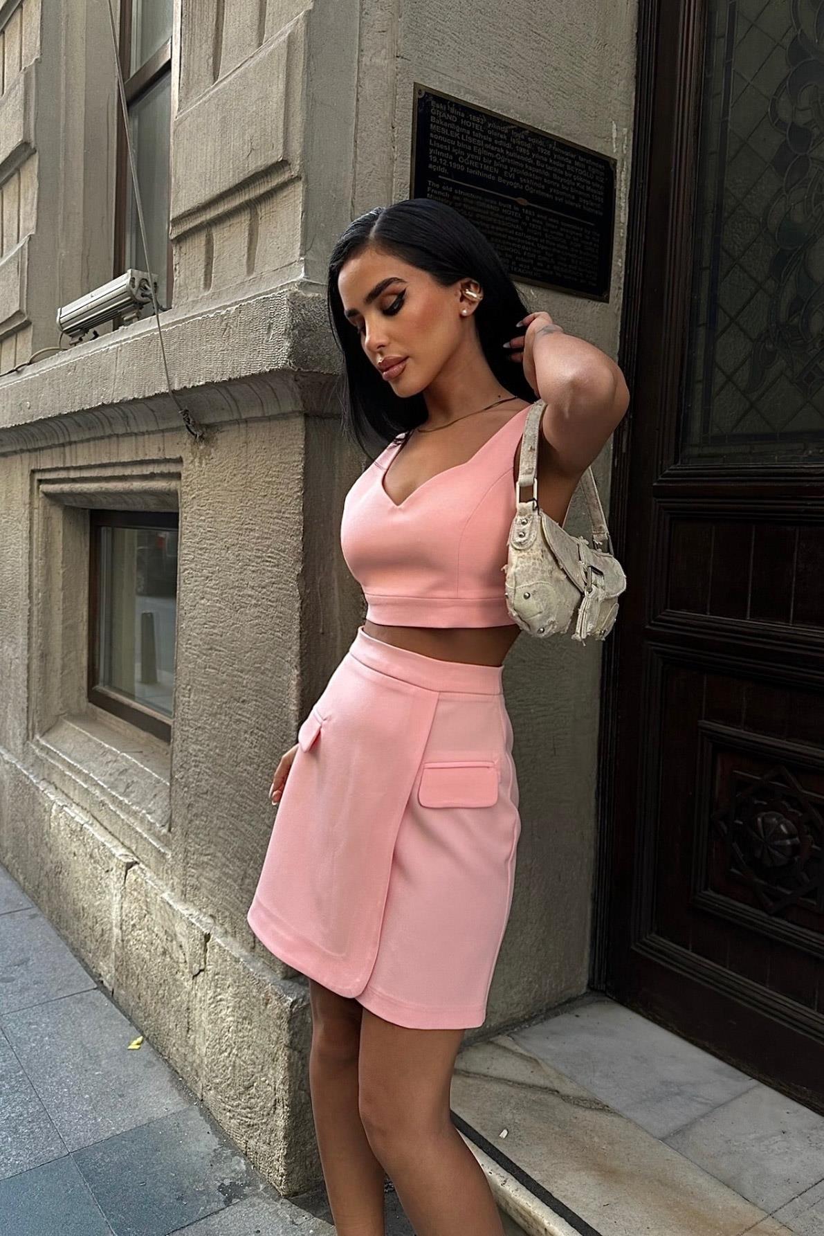 S4Y9772Sierra Crop Top Etek Takım 9772 24
