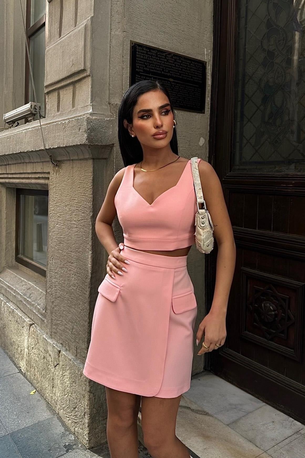 S4Y9772Sierra Crop Top Etek Takım 9772 24