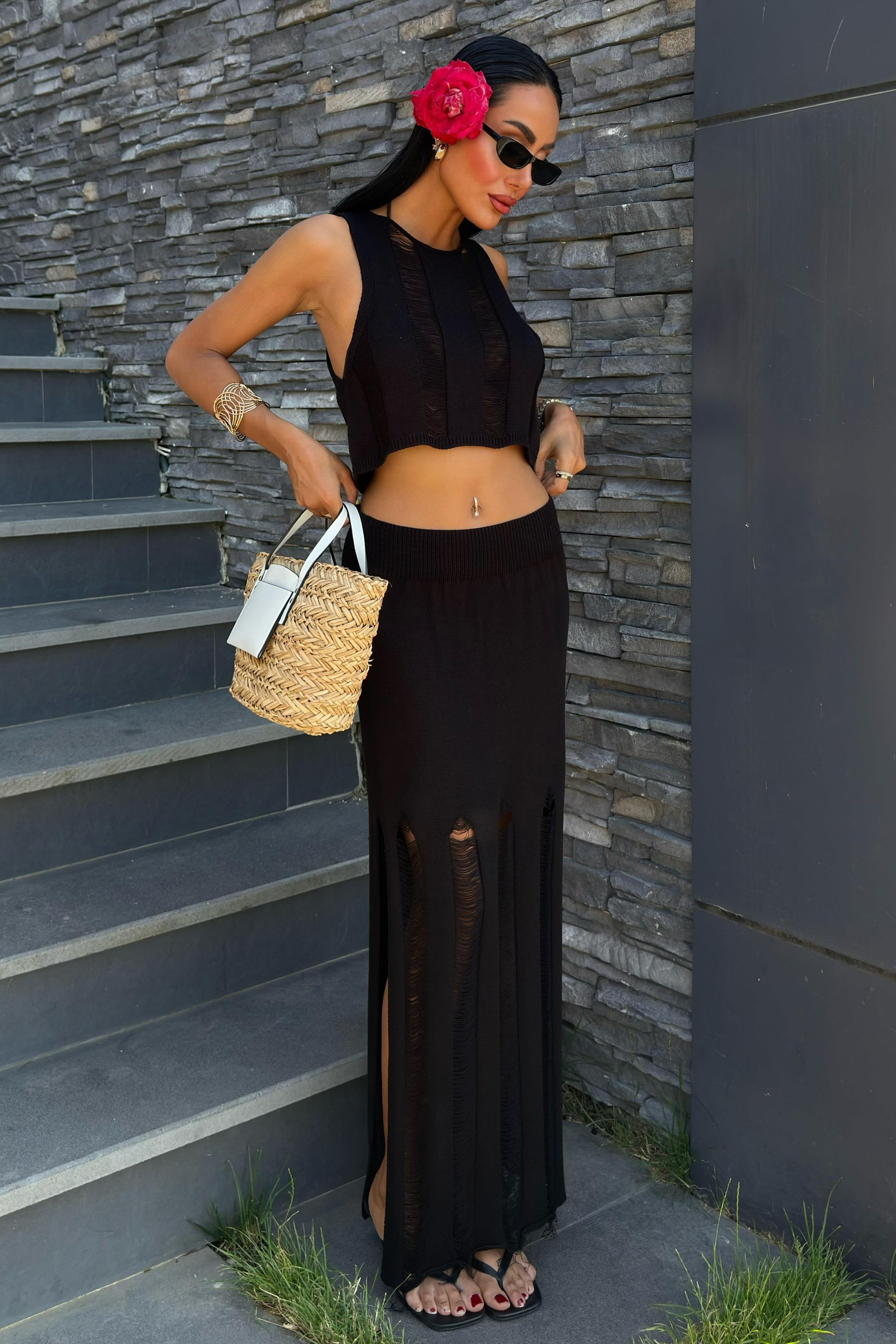 S4Y9826Valentina Eskitme Detay Takım 9826