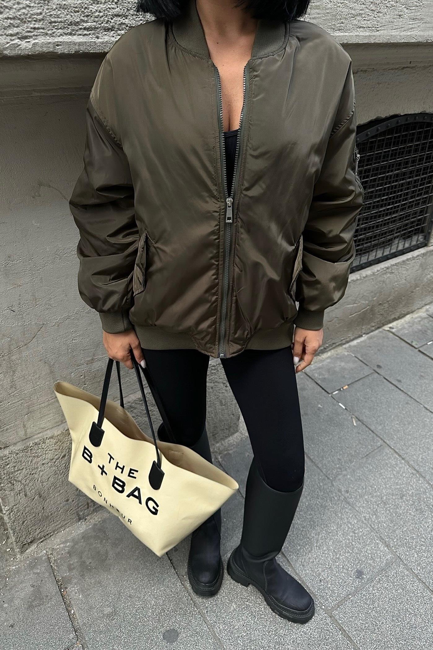 S4K7021Victory Colored Lining Bomber Jacket 7021-8