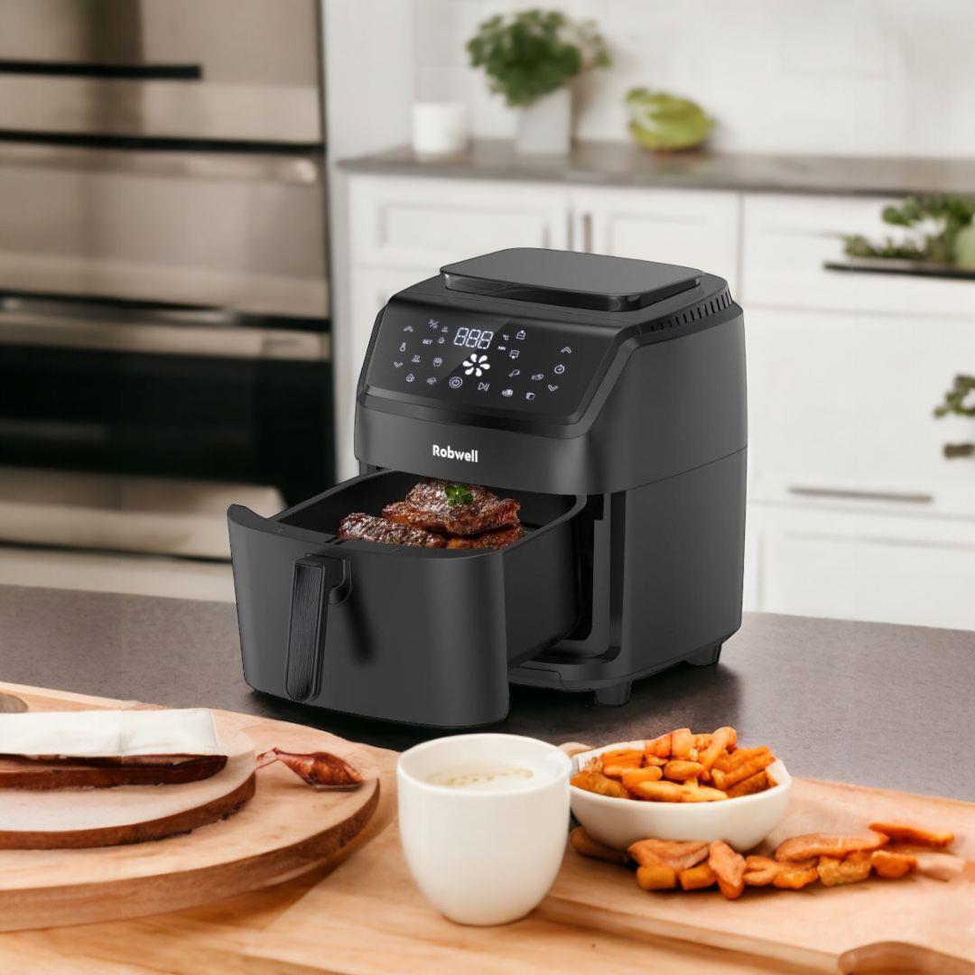 Robwell As41 Buharlı Airfryer Fritöz Kızartma & Izgara & Buharlı Pişirme