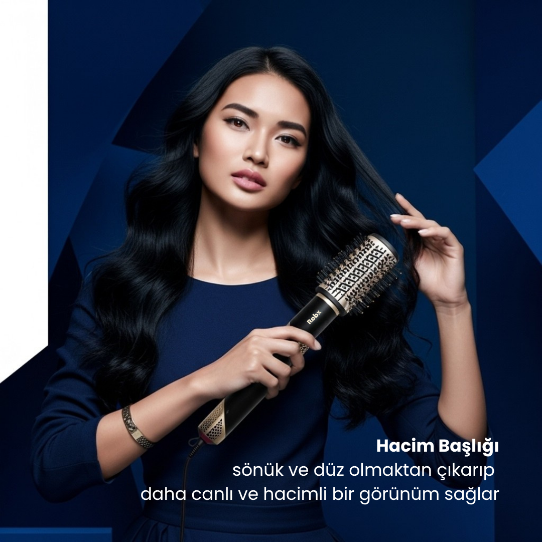 Robx 818 11 In 1 Saç Şekillendirme Ve Kurutma Çok Fonksiyonlu Ultra Set