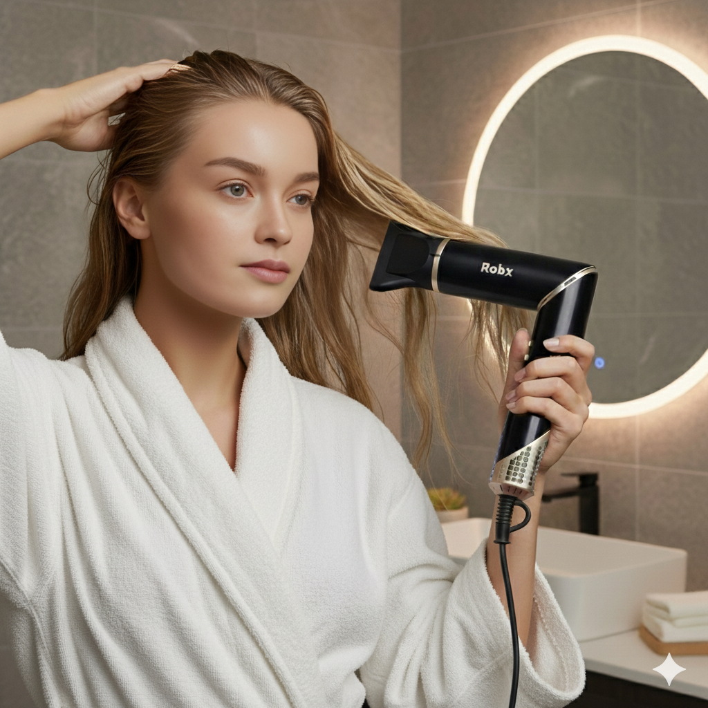Robx 818 11 In 1 Saç Şekillendirme Ve Kurutma Çok Fonksiyonlu Ultra Set
