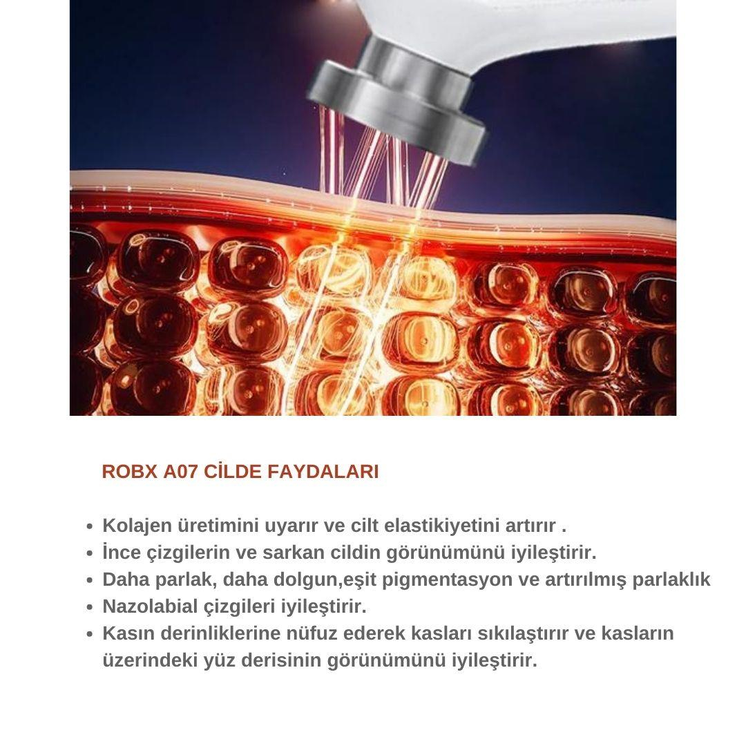 Robx A07 Yeni Nesil Rf-EMS Cilt Sıkılaştırıcı Sarkma Sivilce Ve Kırışıklık Giderici Yüz ve Vücut Aleti