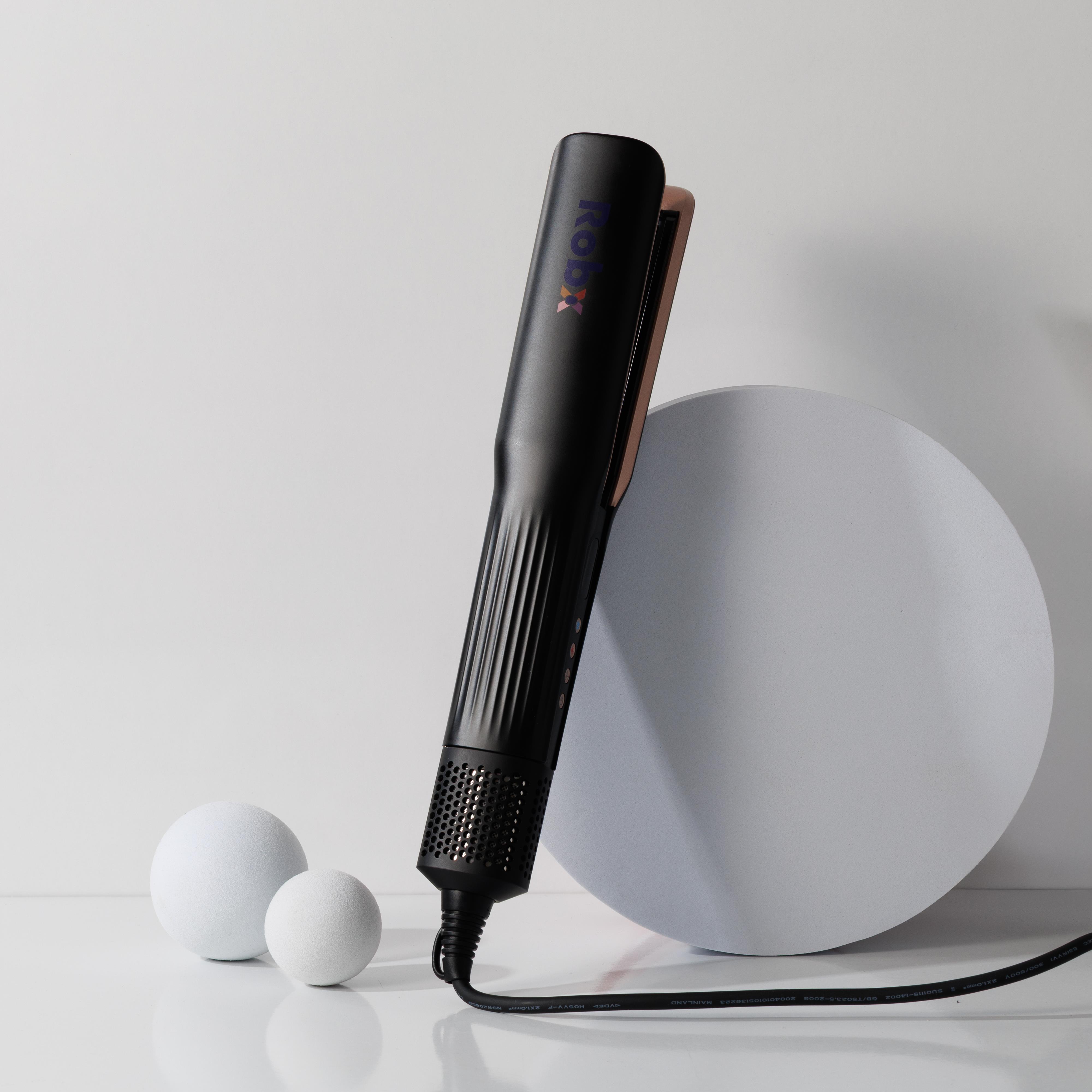 Robx Airflow Islak Ve Kuru Lcd Ekran Sıcak Ve Soğuk Hava Üfleme Airstrait Saç düzleştirici