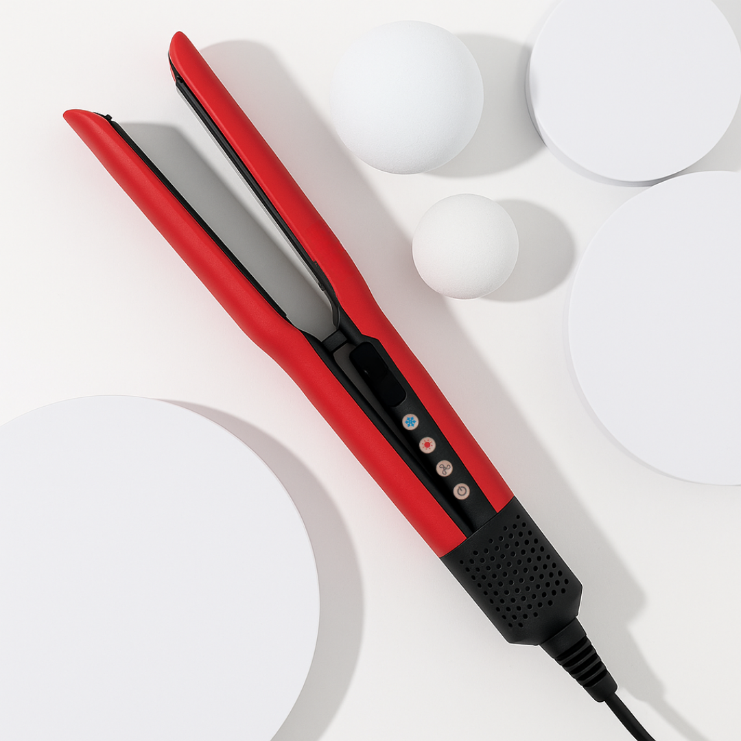 Robx Airflow Islak Ve Kuru Lcd Ekran Sıcak Ve Soğuk Hava Üfleme Airstrait Saç düzleştirici