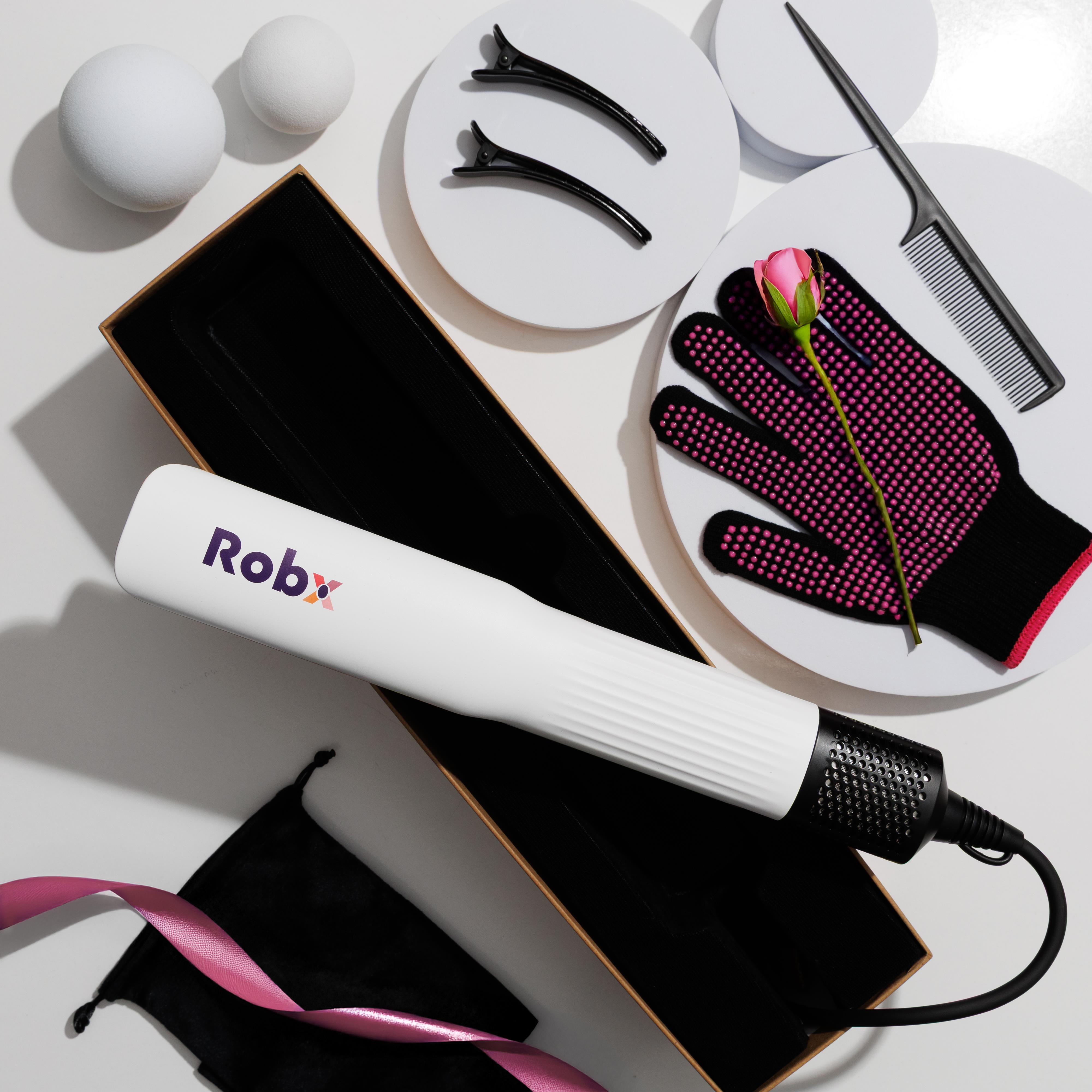 Robx Airflow Islak Ve Kuru Lcd Ekran Sıcak Ve Soğuk Hava Üfleme Airstrait Saç düzleştirici