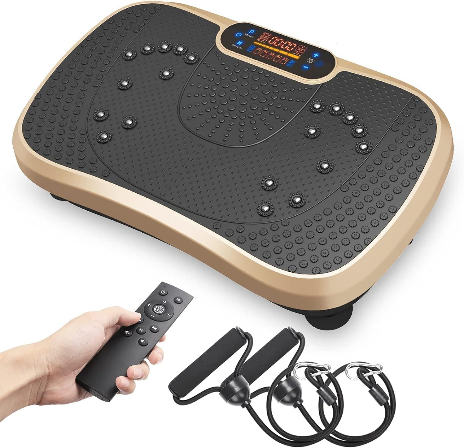 Robx E02 Vibration Yüksek Titreşimli Tüm Vücut Hızlı Yağ Yakma ve Zayıflama Spor Eğzersiz Aleti