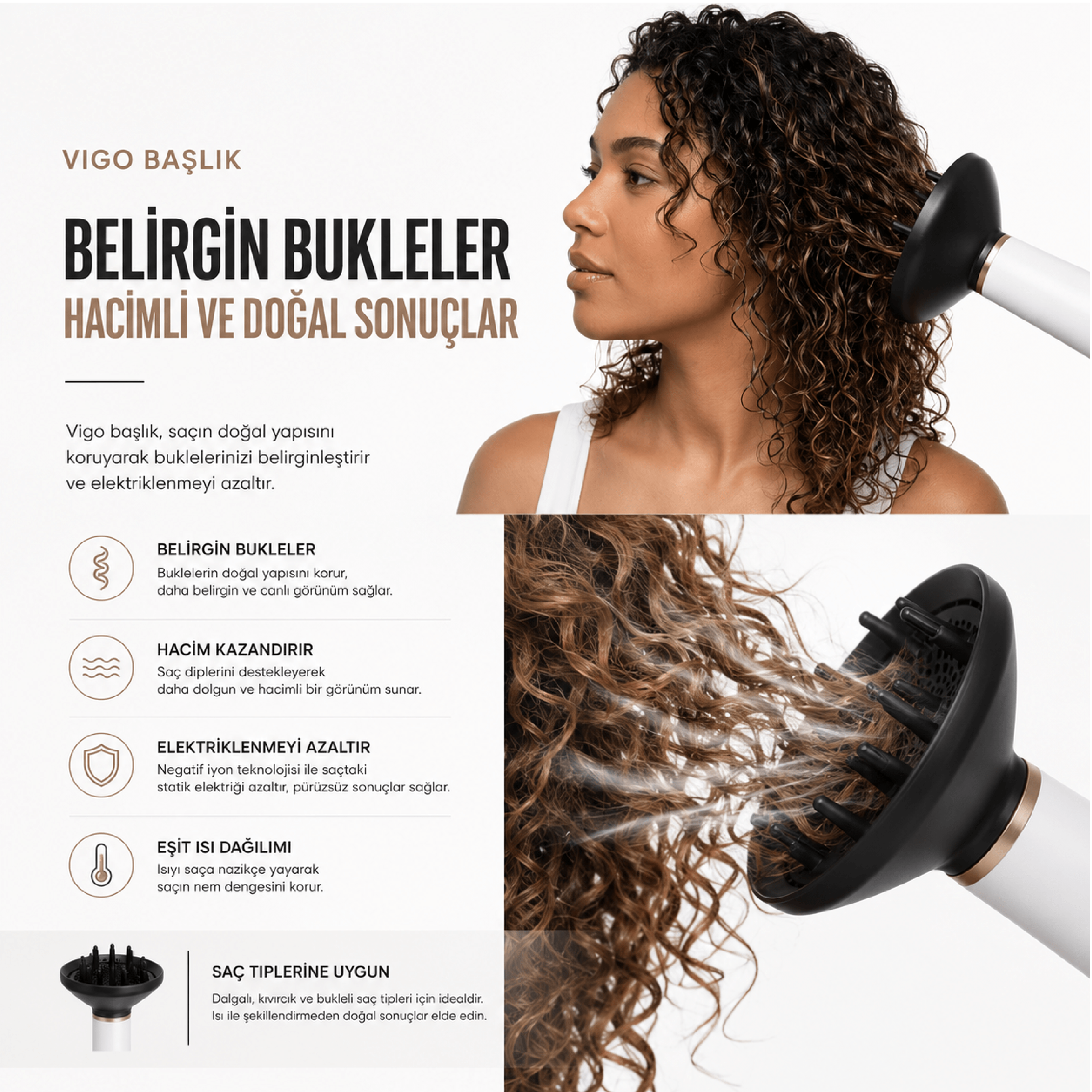 Robx Multi-Styler 10 IN 1 Arada İyonik Saç Şekillendirici Set