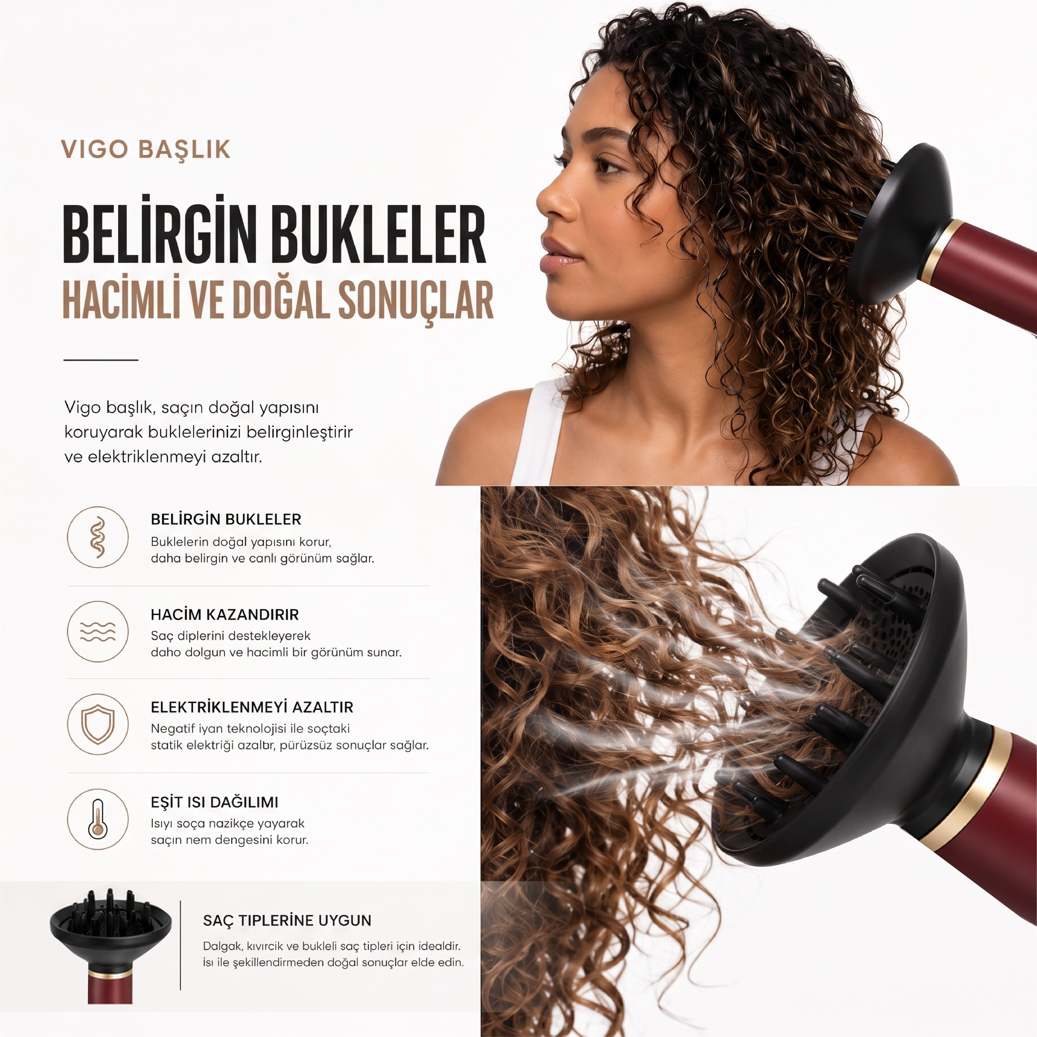 Robx Multi-Styler 10 IN 1 Arada İyonik Saç Şekillendirici Set