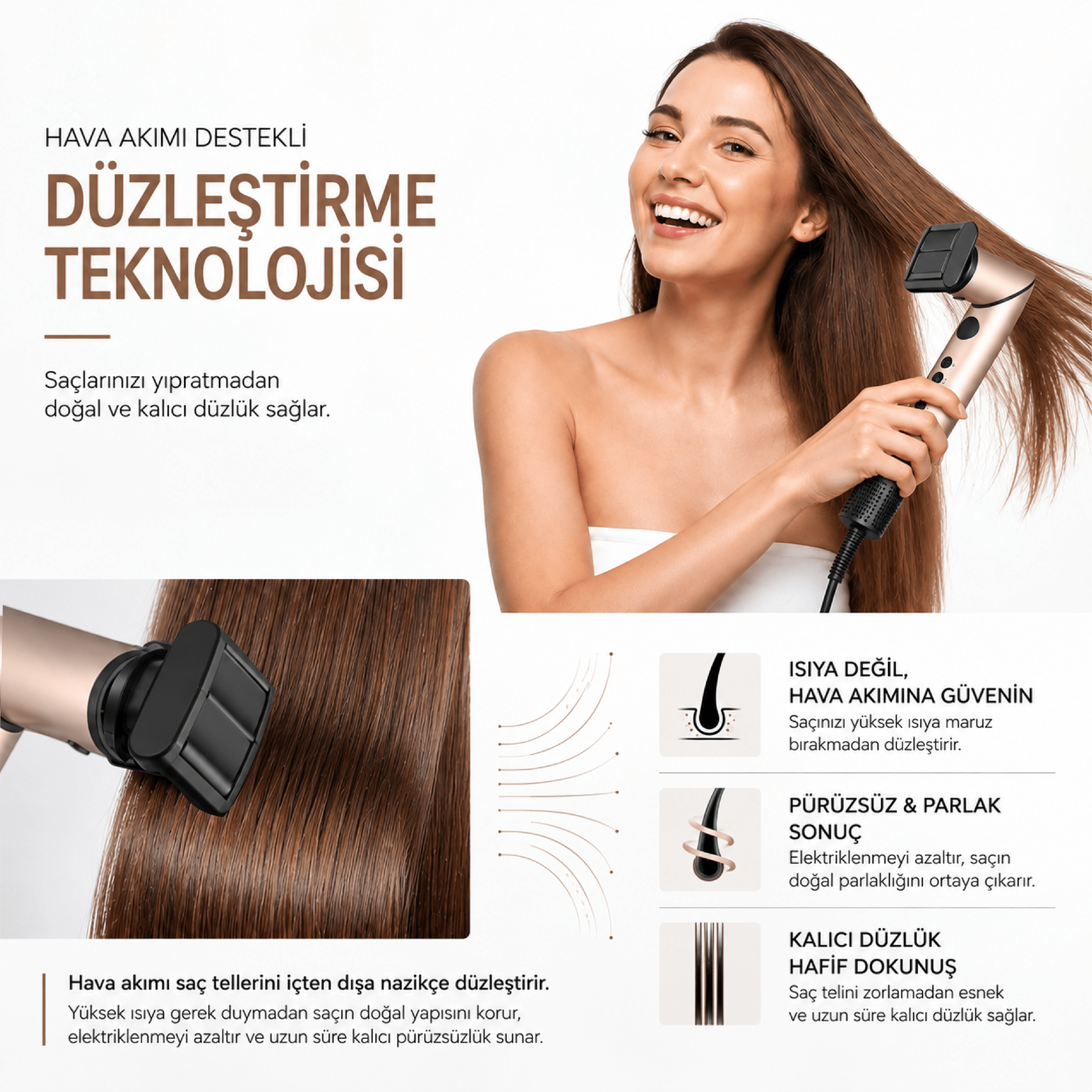 Robx Multi-Styler 10 IN 1 Arada İyonik Saç Şekillendirici Set