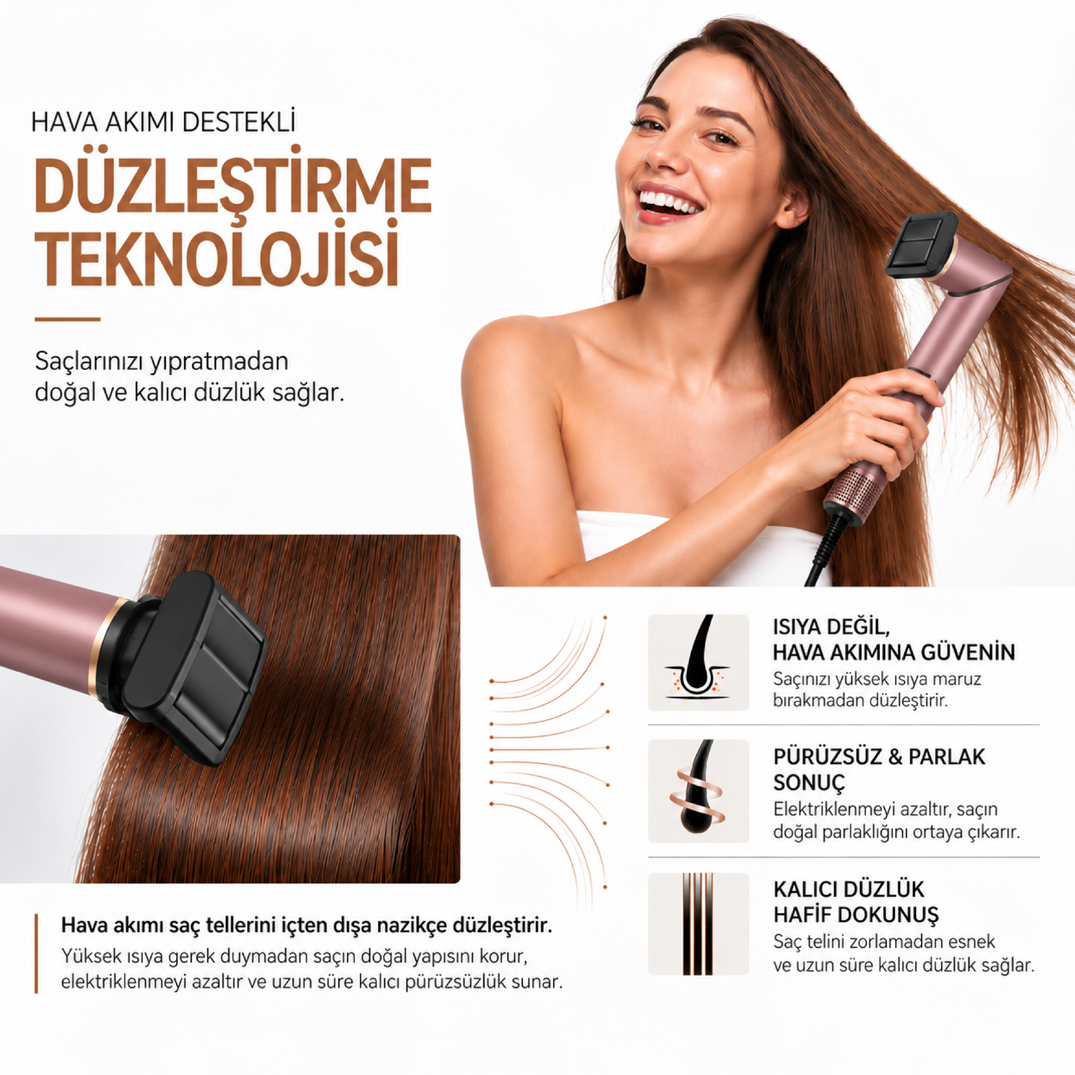 Robx Multi-Styler 10 IN 1 Arada İyonik Saç Şekillendirici Set