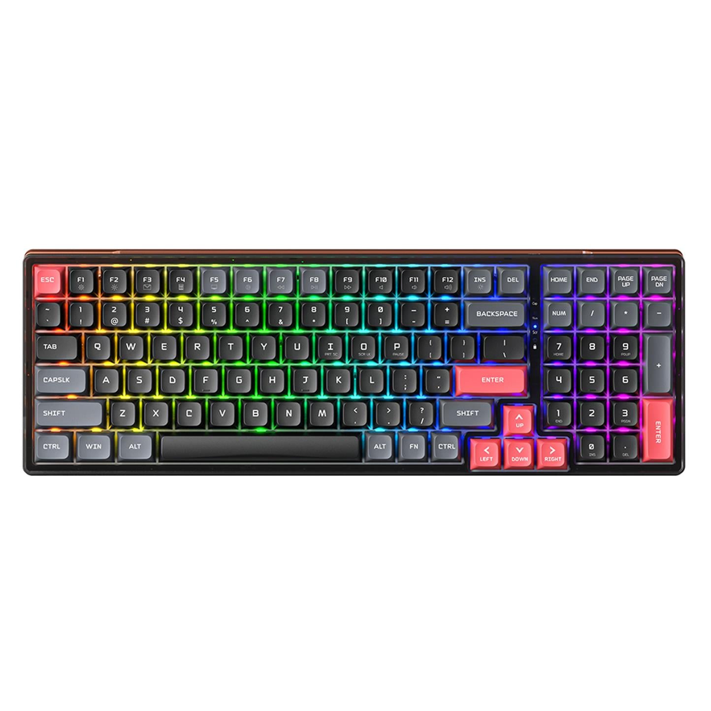 Machenike K600-B100 Lite Kablolu Brown Switch RGB Gaming Klavye