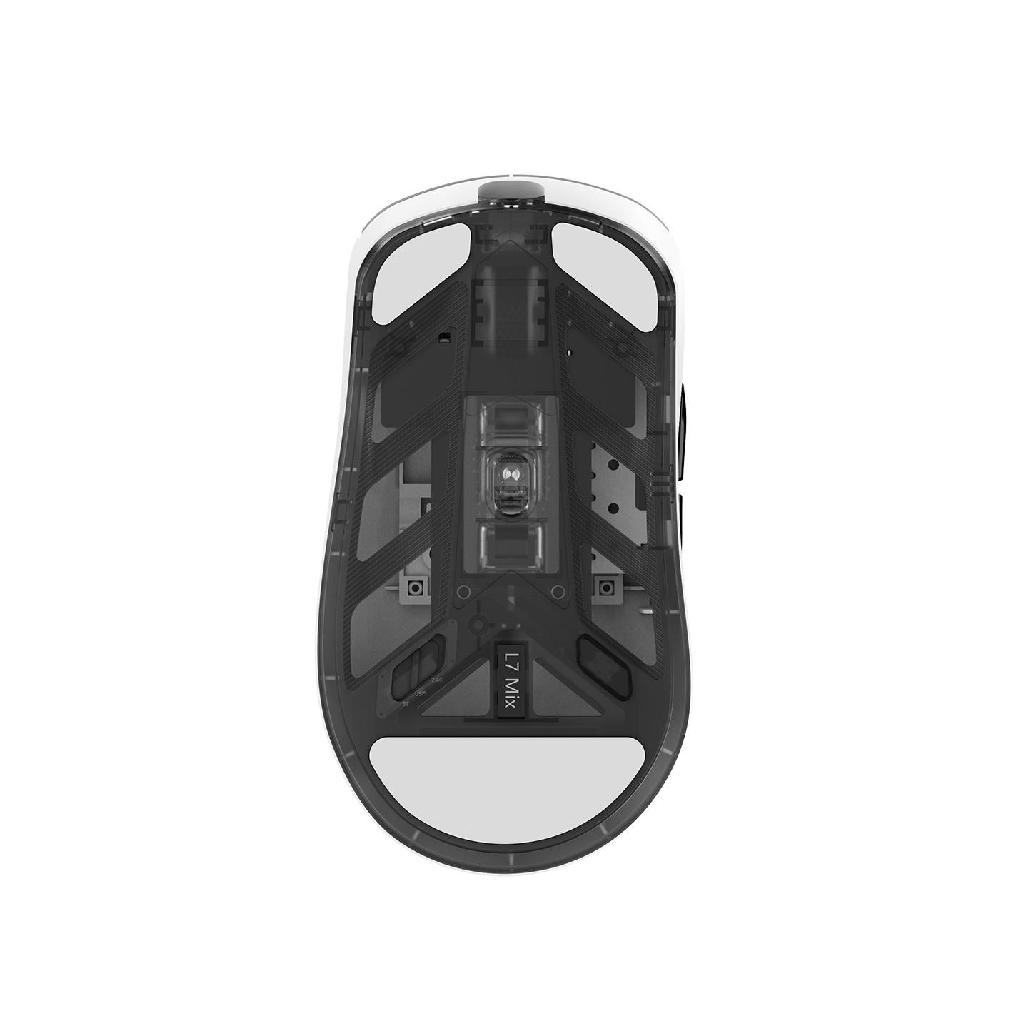 Machenike L7 Mix Tri-Mode 3395 Beyaz Gaming Mouse