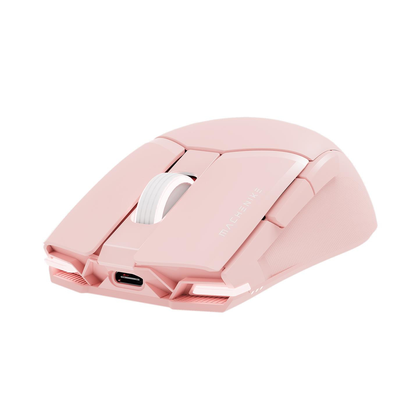 Machenike M7 Pro Dual-Mode 3395 Pembe Gaming Mouse