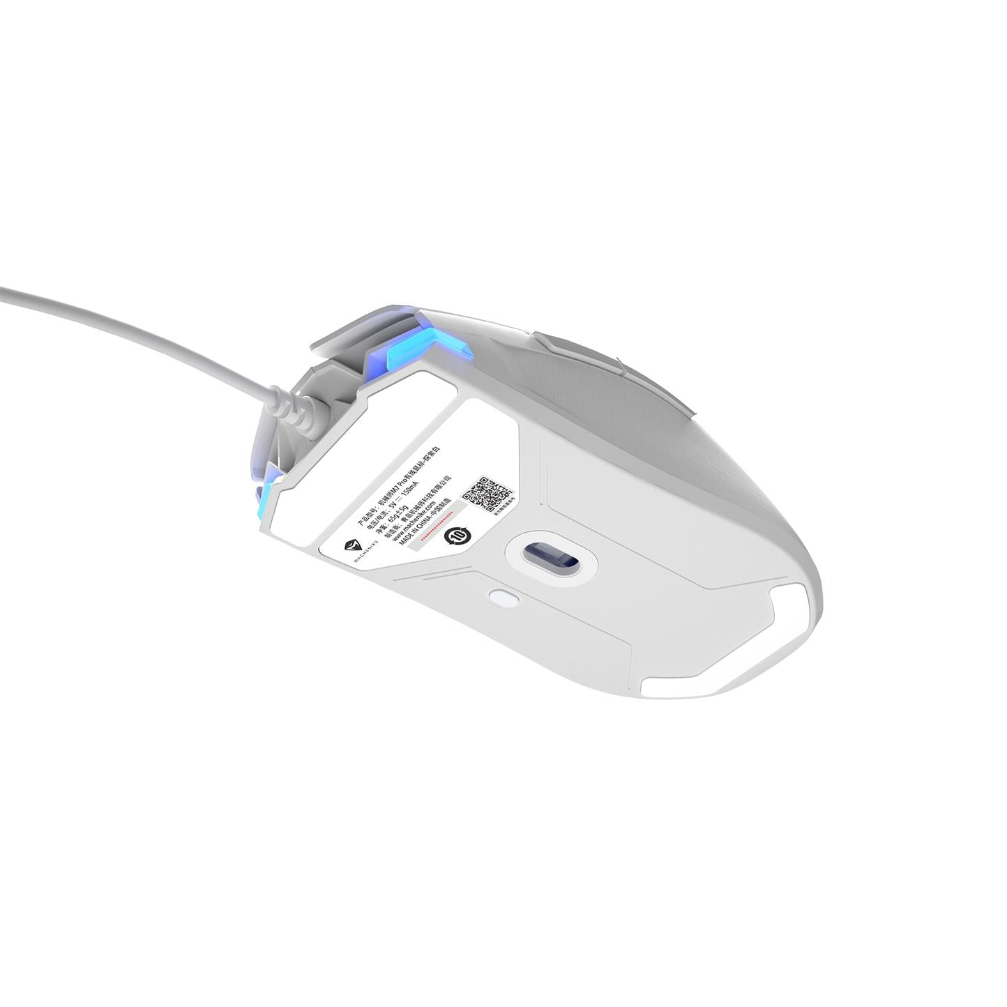 Machenike M7 Pro Kablolu Beyaz Gaming Mouse