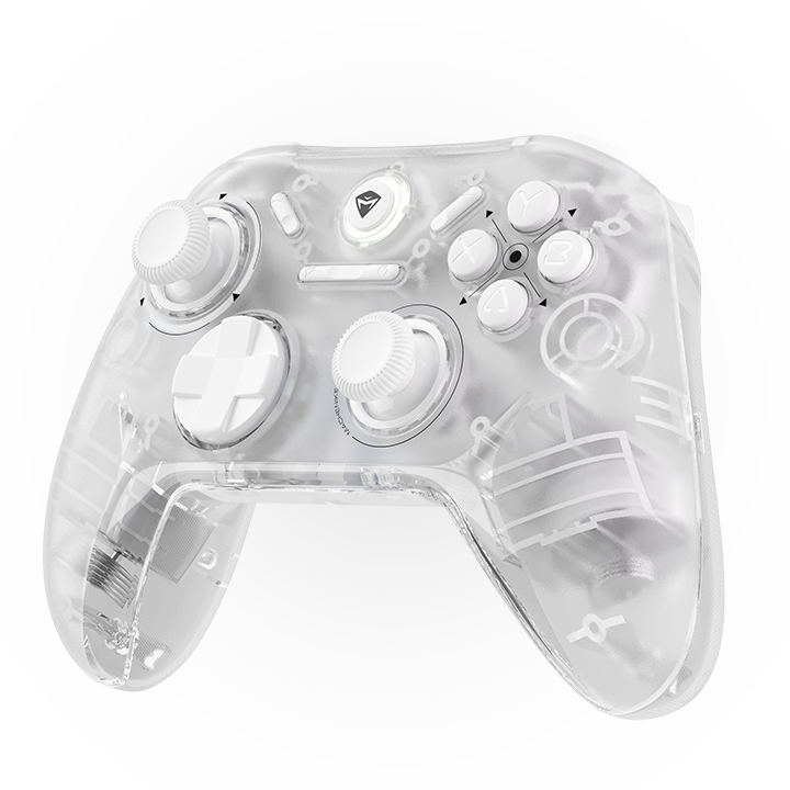 MachenikeMachenike G1 Pro Tri-Mode Beyaz Gamepad