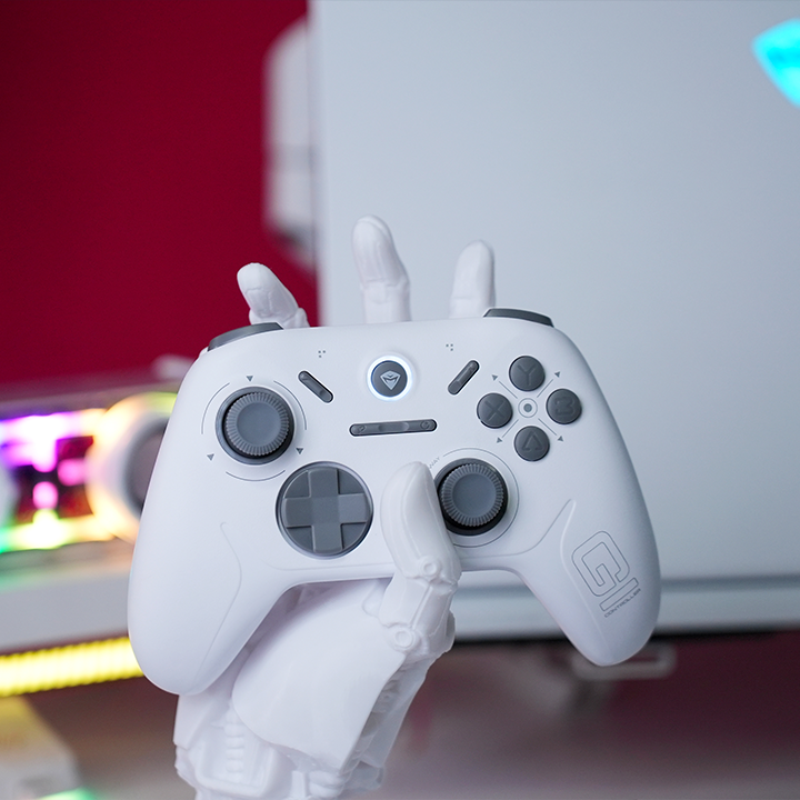 MachenikeMachenike G1 Tri-Mode Beyaz Gamepad