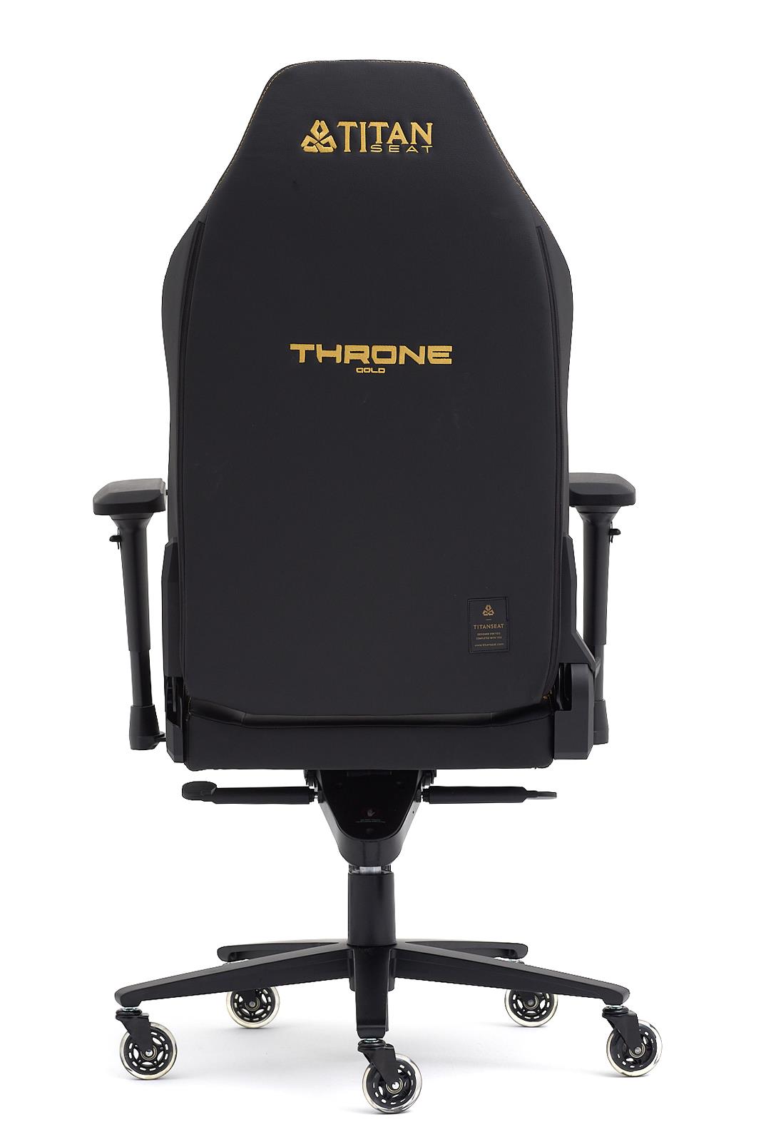 TİTANSEATTitanseat Throne Gold Leather Oyuncu Koltuğu