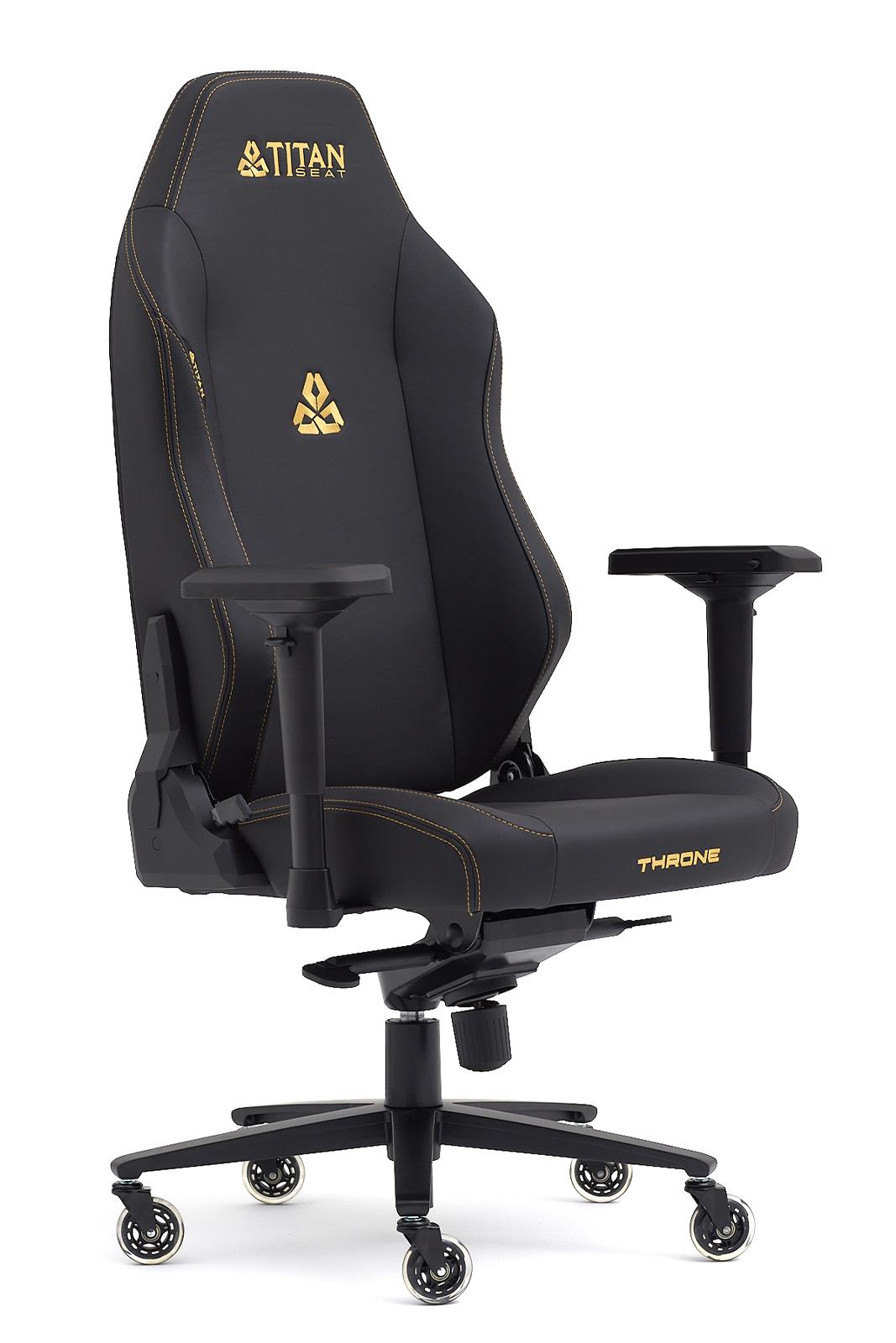 TİTANSEATTitanseat Throne Gold Leather Oyuncu Koltuğu