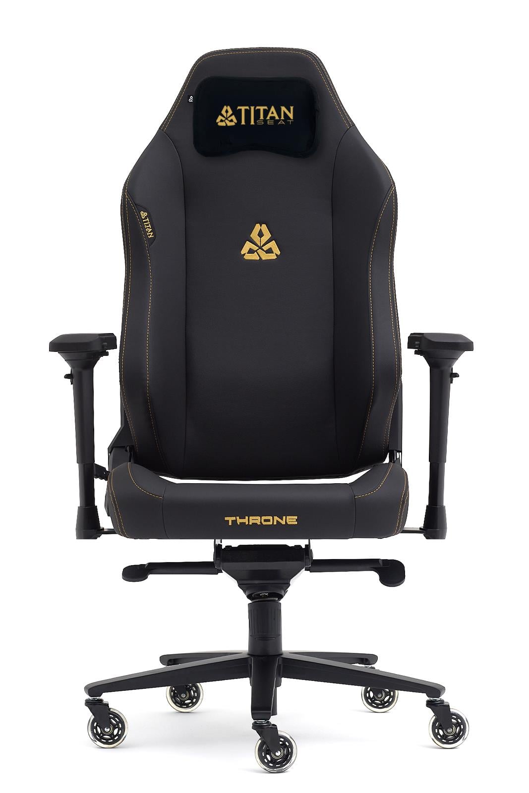 TİTANSEATTitanseat Throne Gold Leather Oyuncu Koltuğu