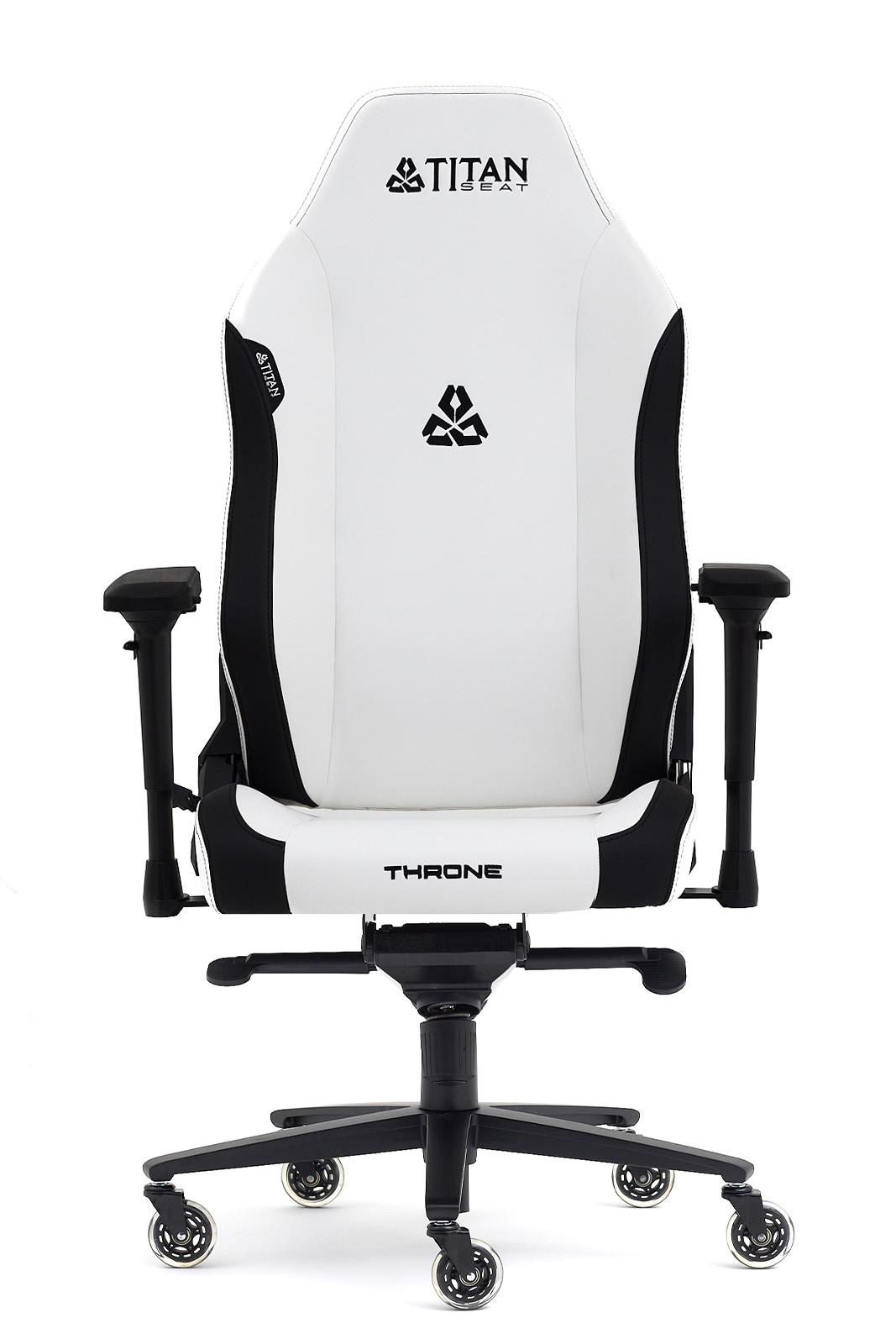 TİTANSEATTitanseat Throne Leather White Oyuncu Koltuğu