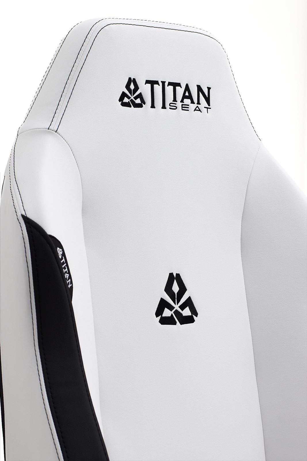 TİTANSEATTitanseat Throne Leather White Oyuncu Koltuğu