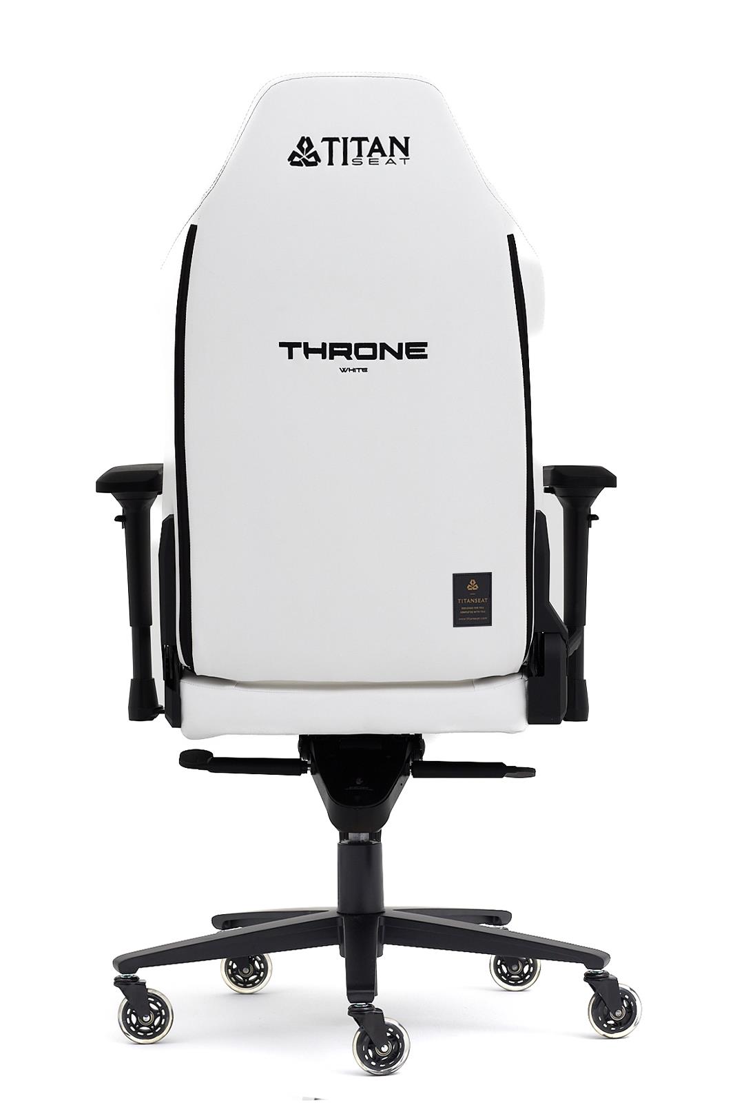 TİTANSEATTitanseat Throne Leather White Oyuncu Koltuğu