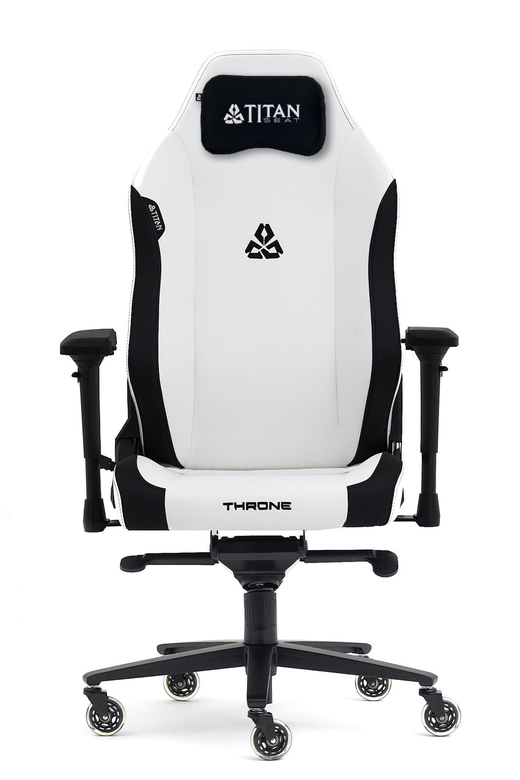 TİTANSEATTitanseat Throne Leather White Oyuncu Koltuğu